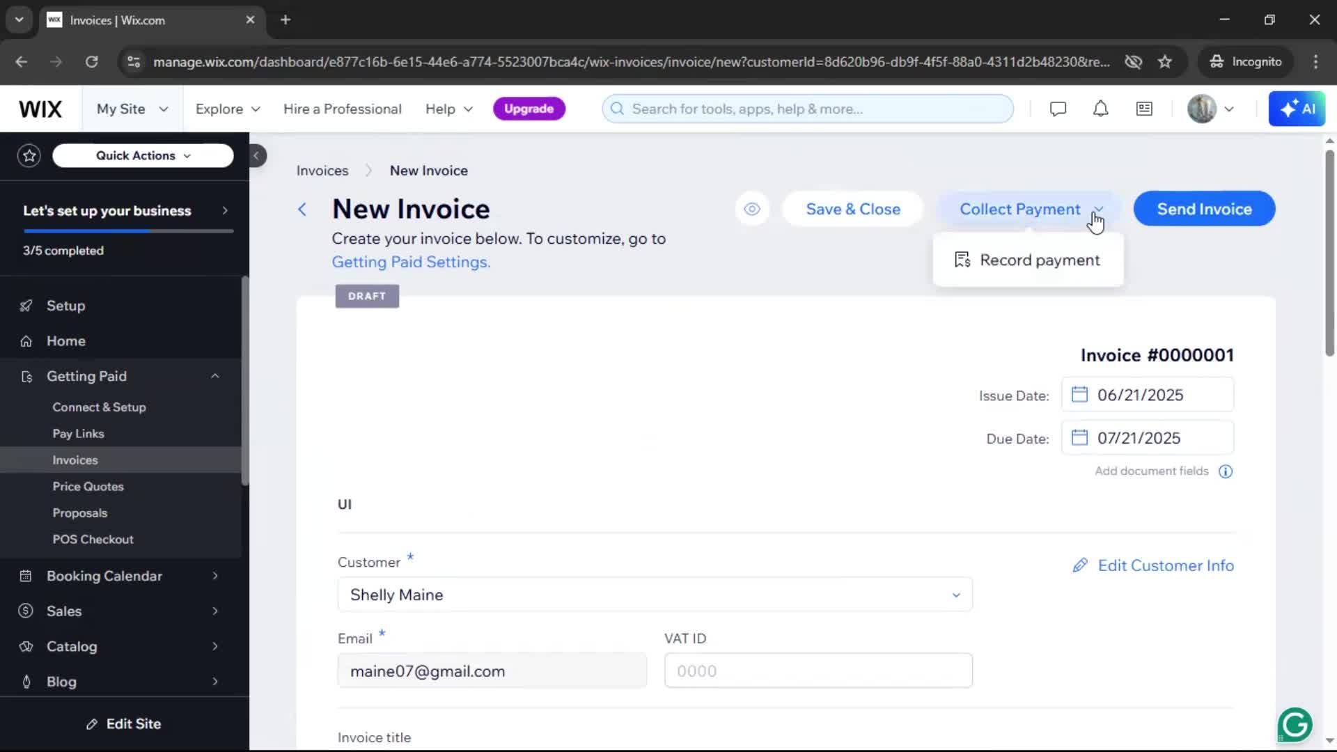 CRM screenshot