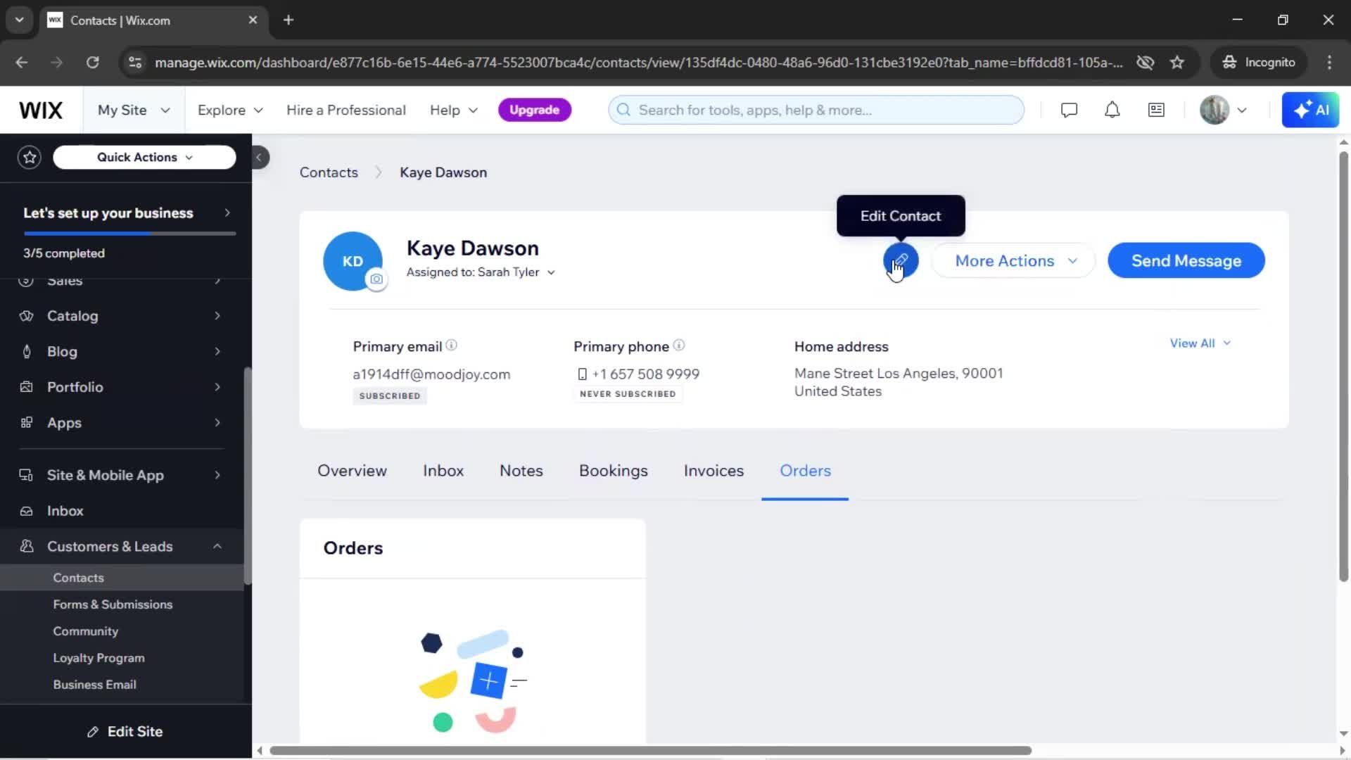 CRM screenshot