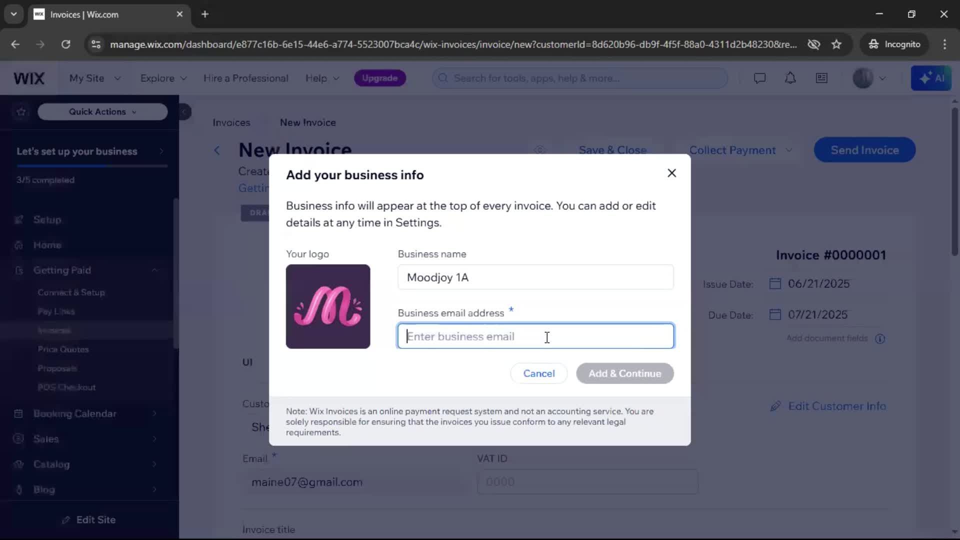 CRM screenshot