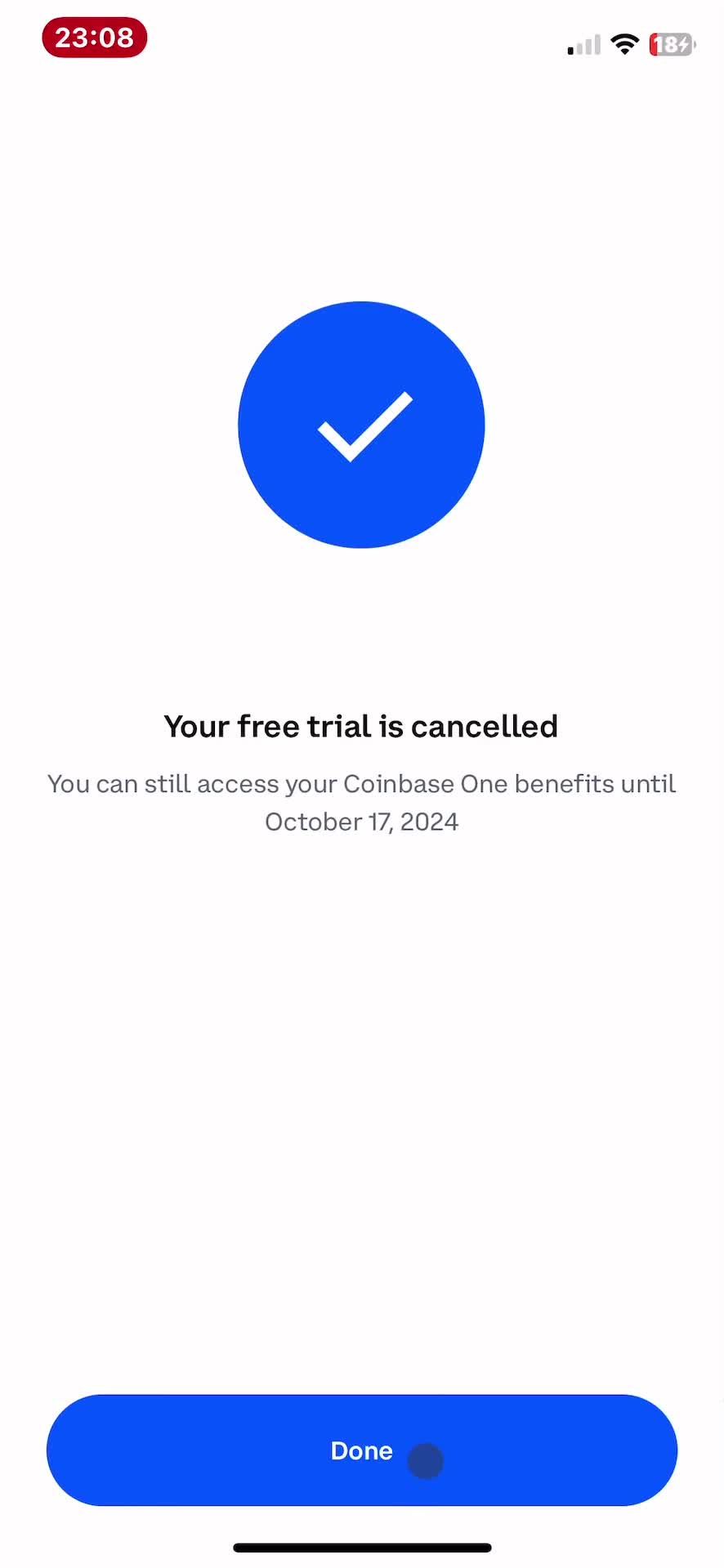 Cancelling your subscription on Coinbase video thumbnail