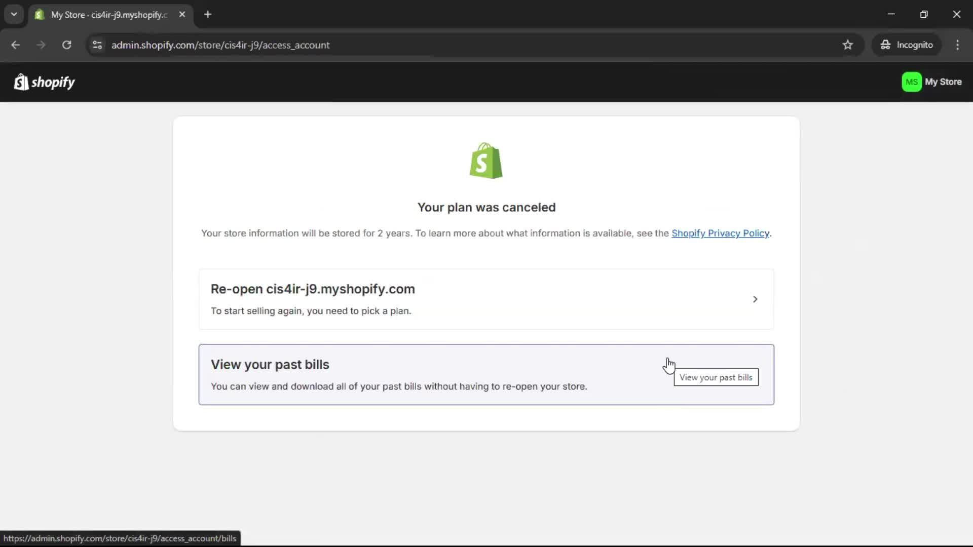 Shopify element
