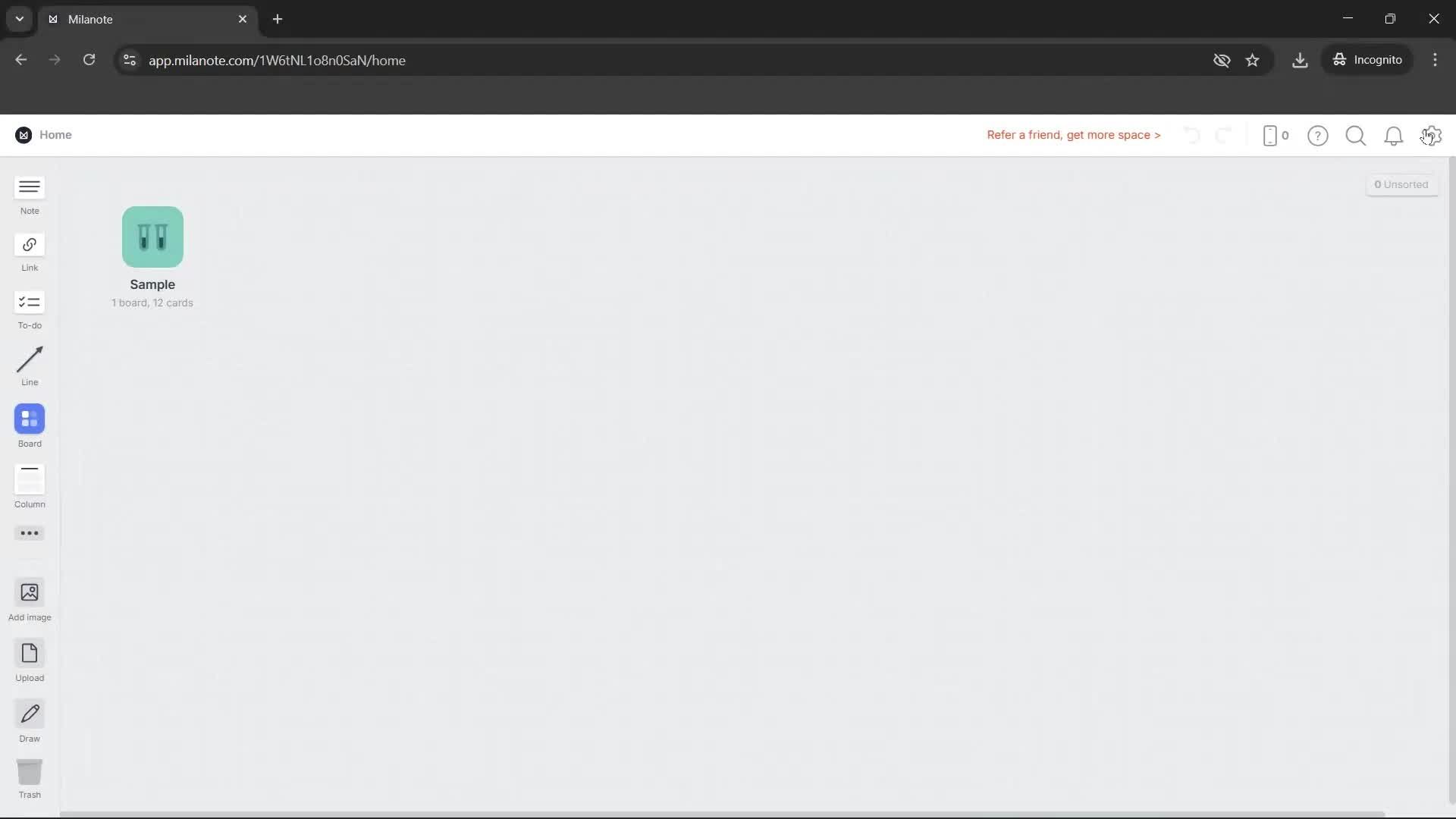 Changing password screenshot
