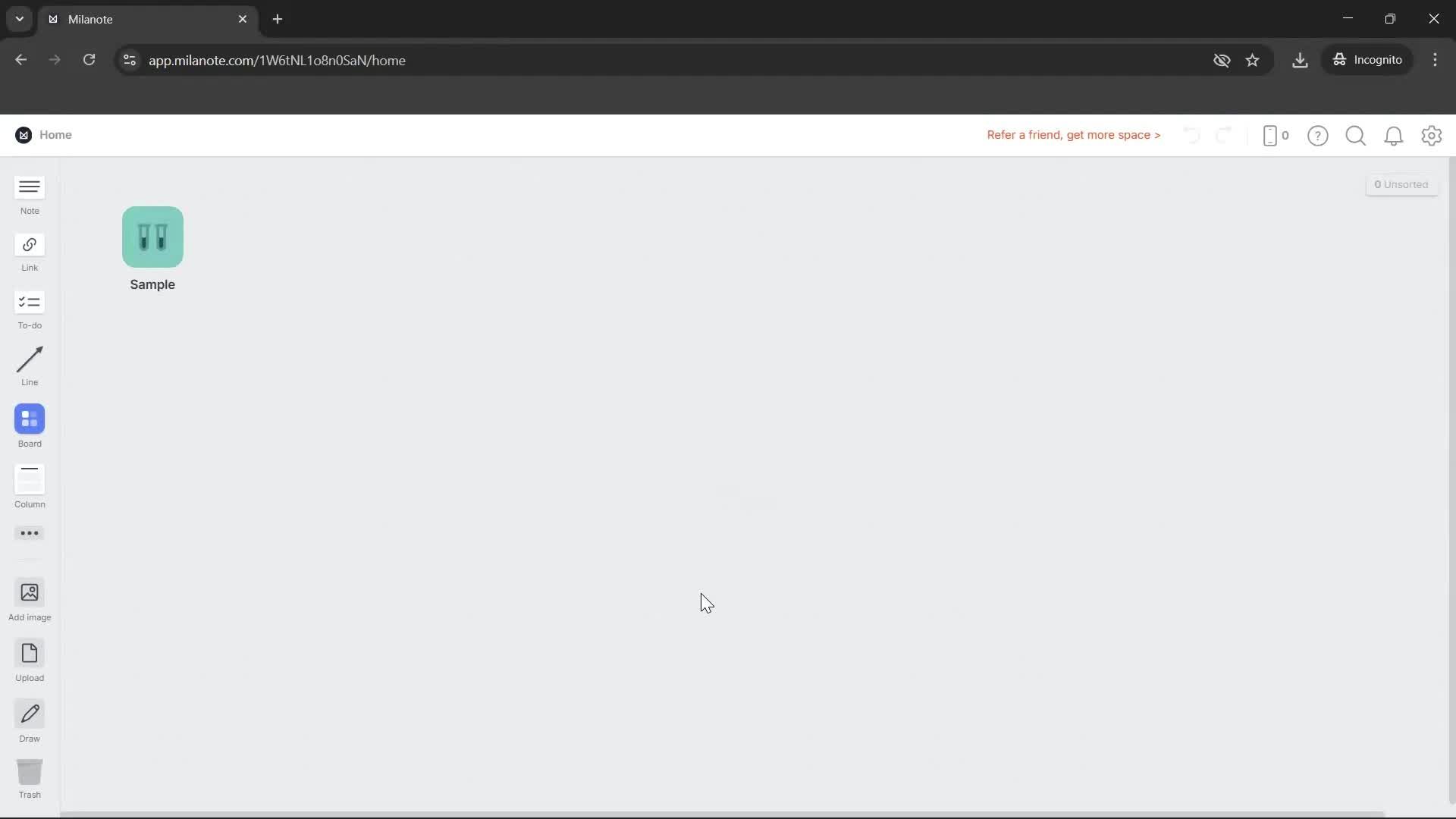 Changing password screenshot