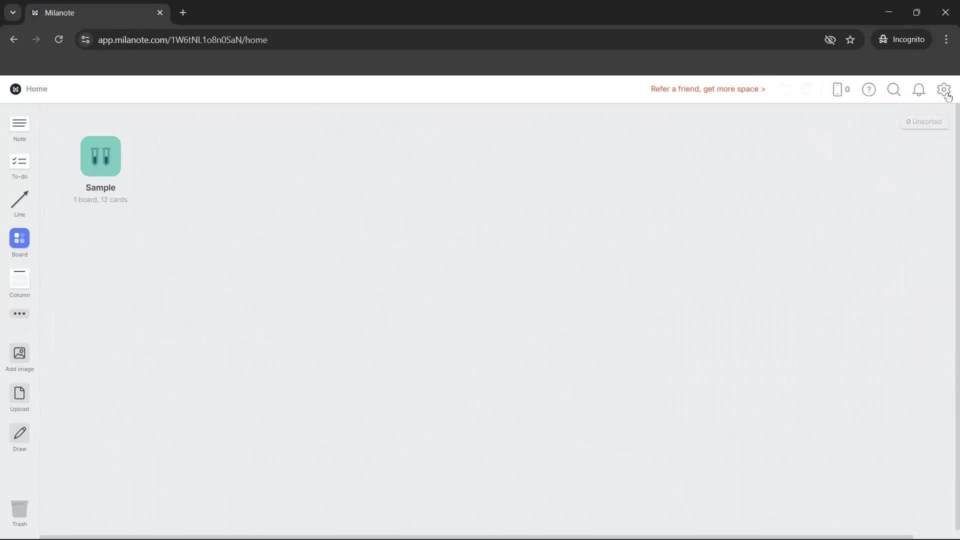 Updating profile picture screenshot