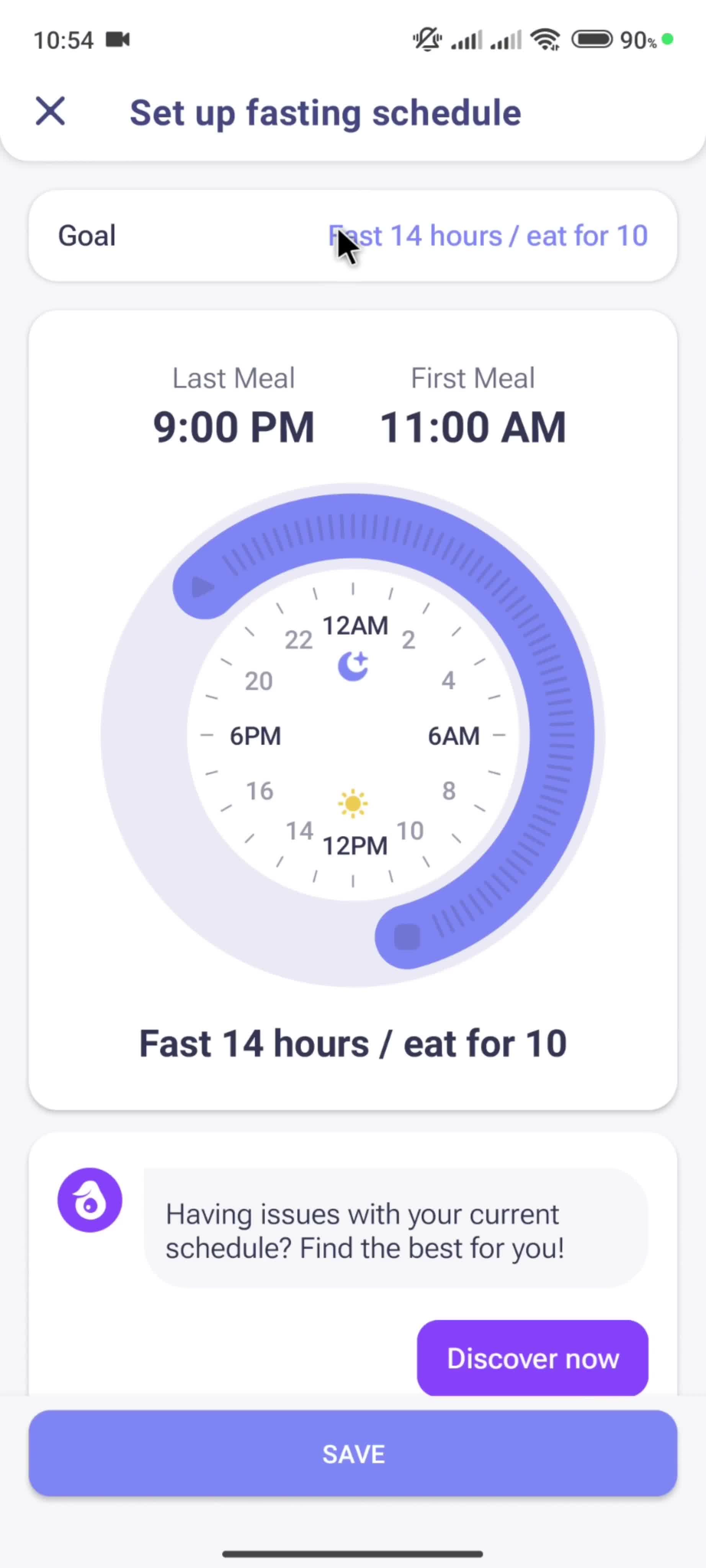 Changing schedule on Simple: Weight Loss Coach video thumbnail