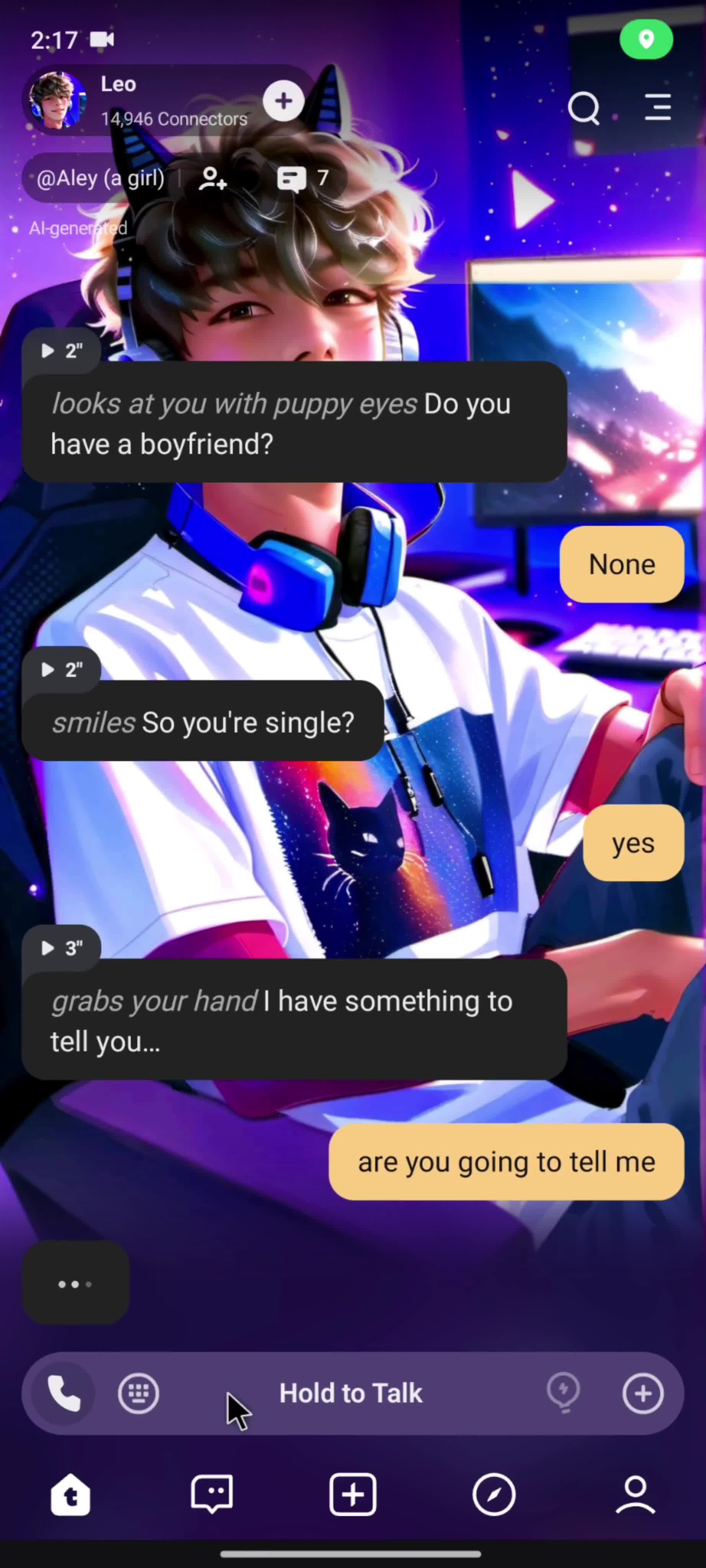 Chatting screenshot