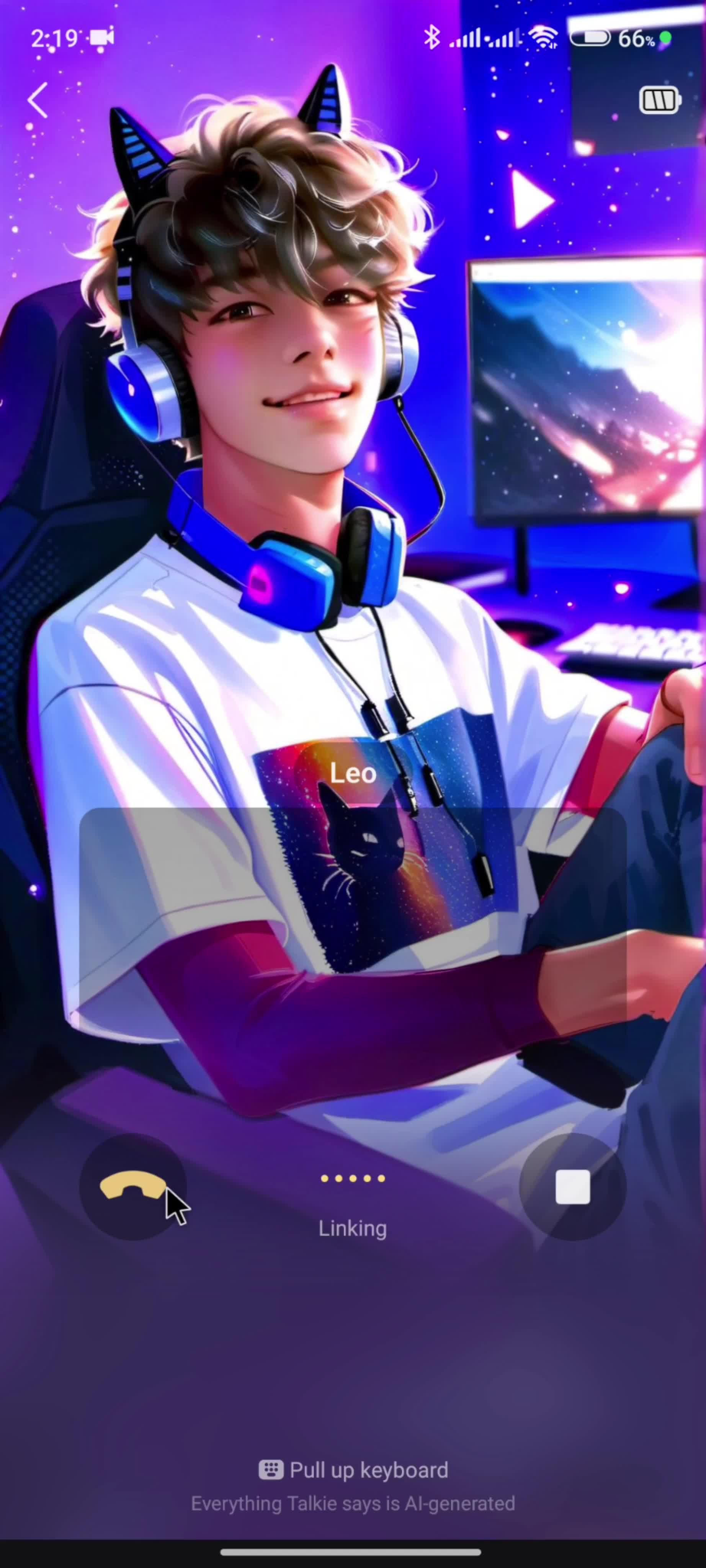 Chatting screenshot