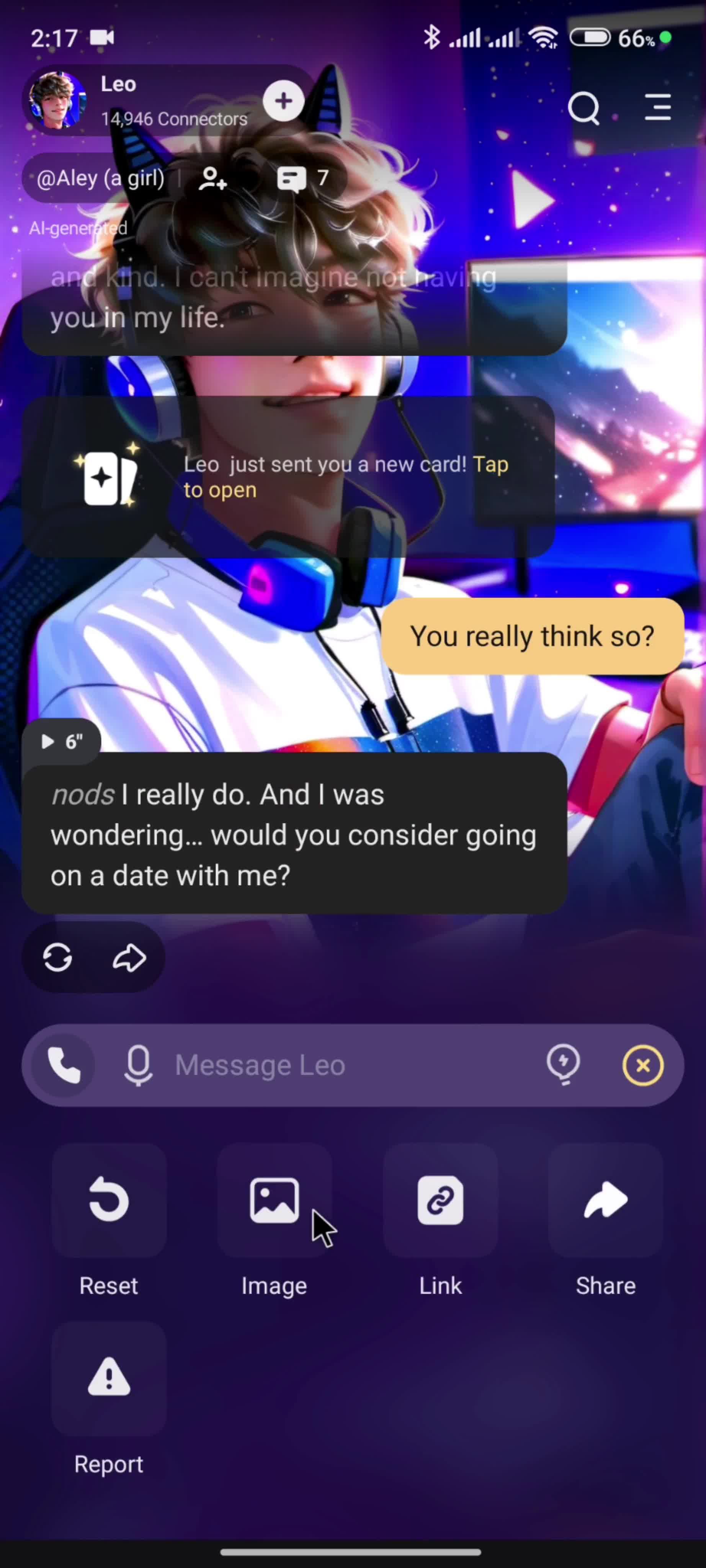 Chatting screenshot