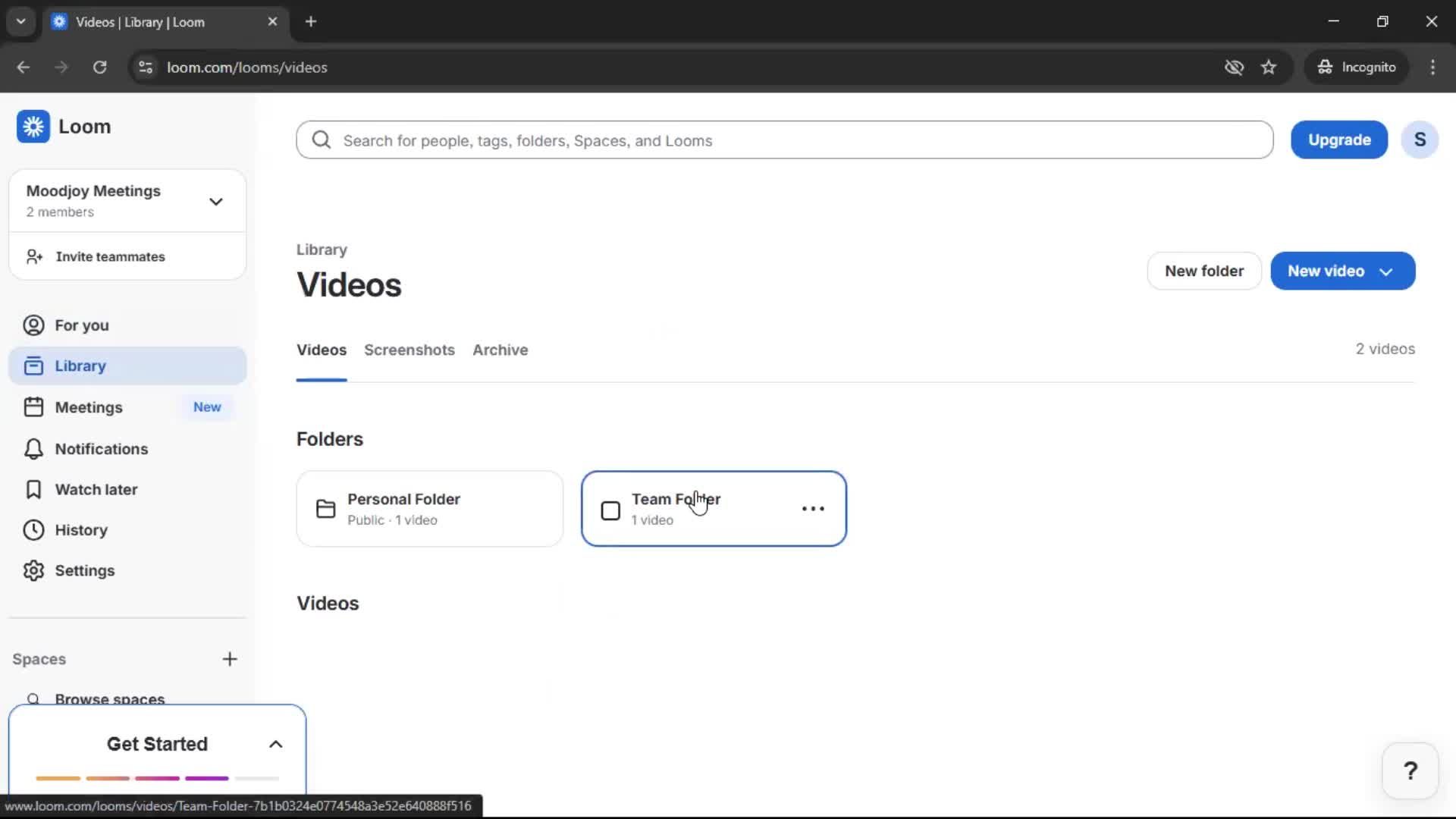 Commenting on Loom video thumbnail