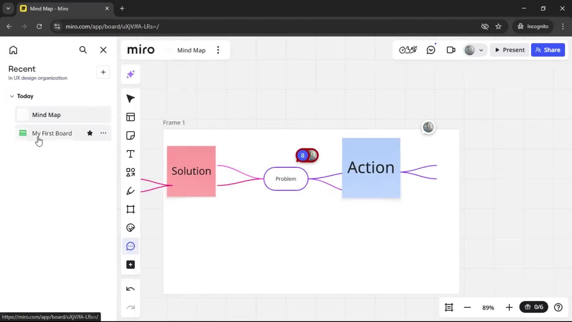 Commenting screenshot