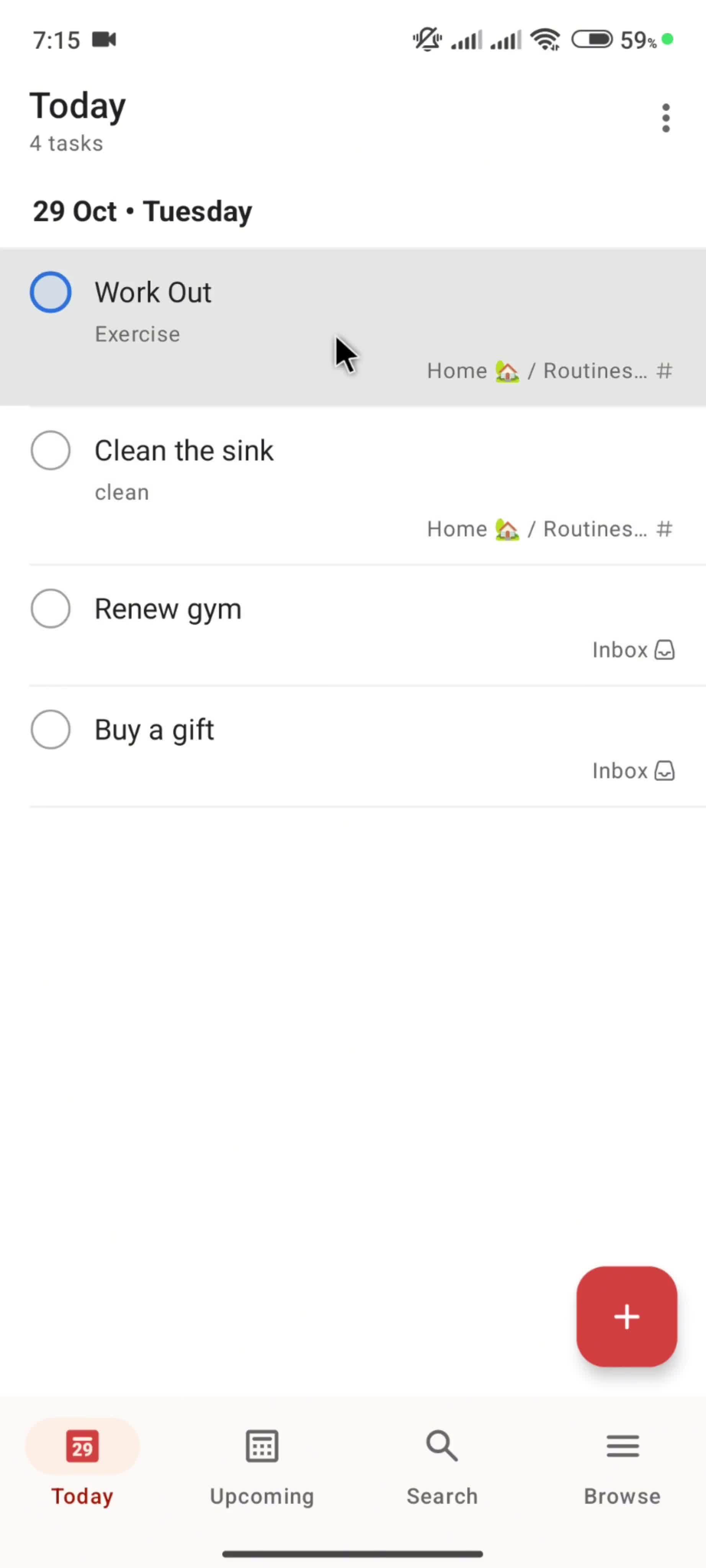 Commenting screenshot