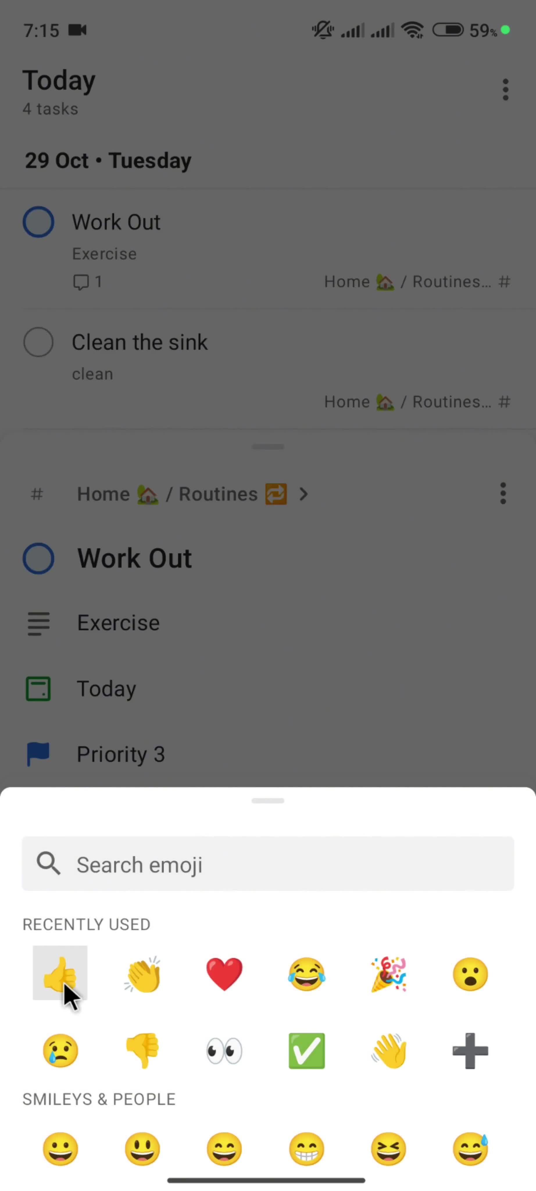 Commenting screenshot