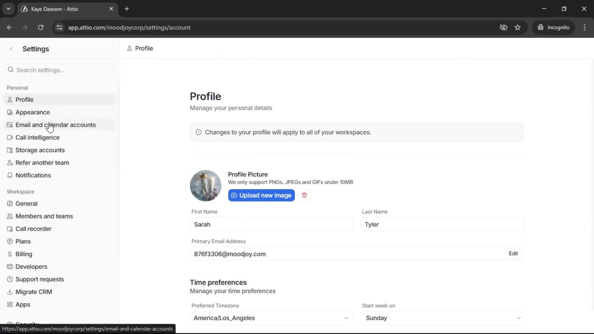 Connecting an integration on Attio video thumbnail
