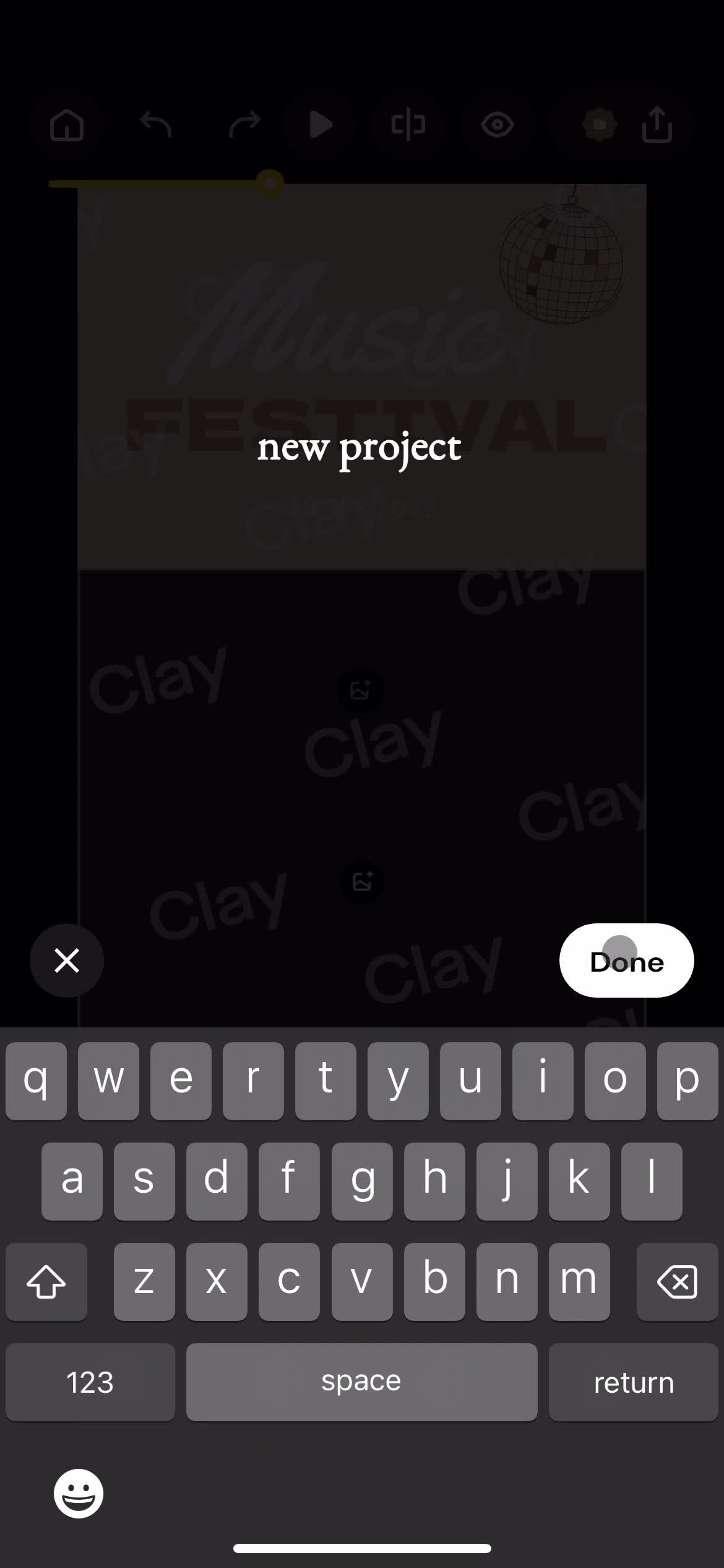 Creating a project on Clay video thumbnail