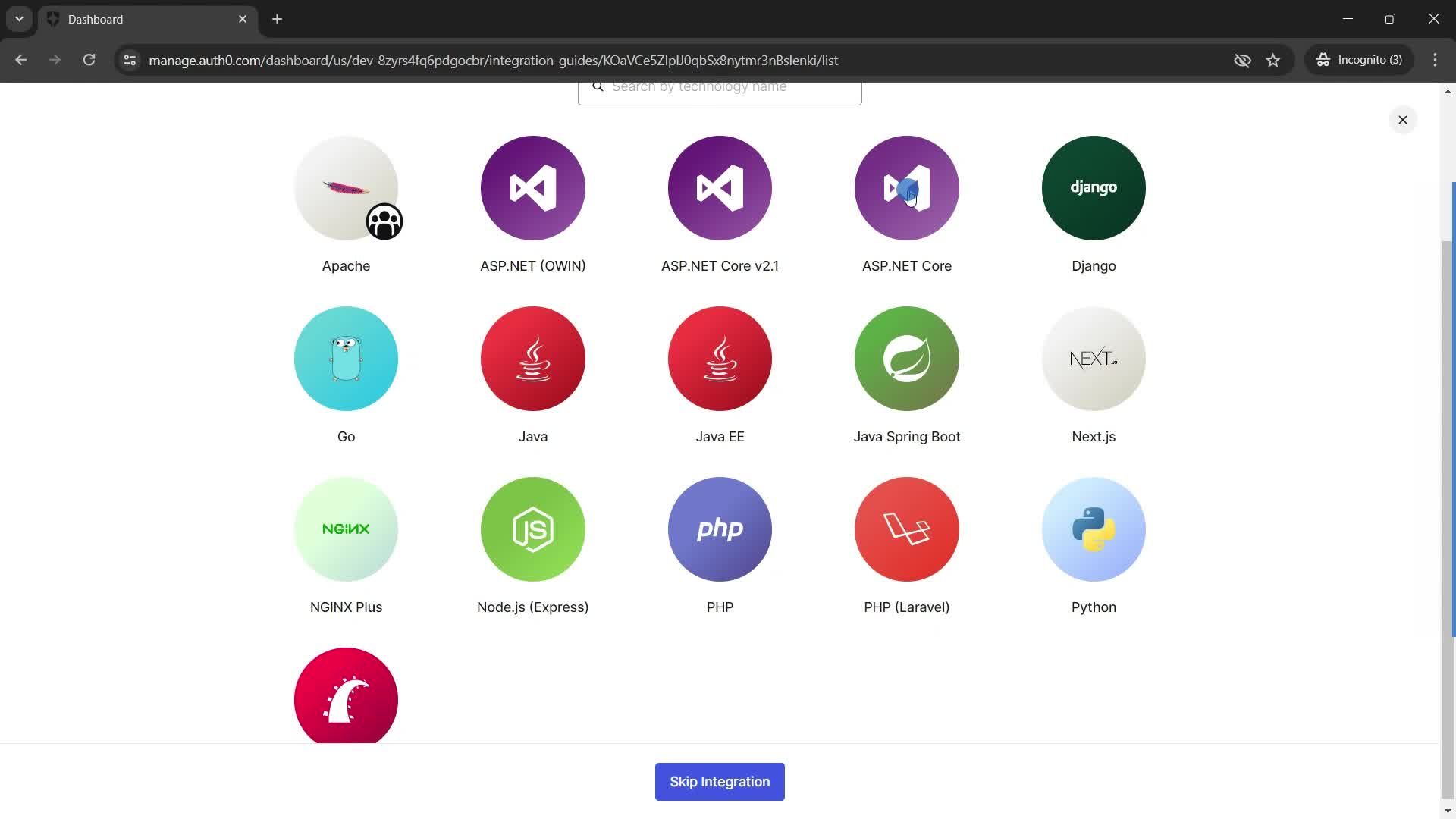 Creating an application screenshot