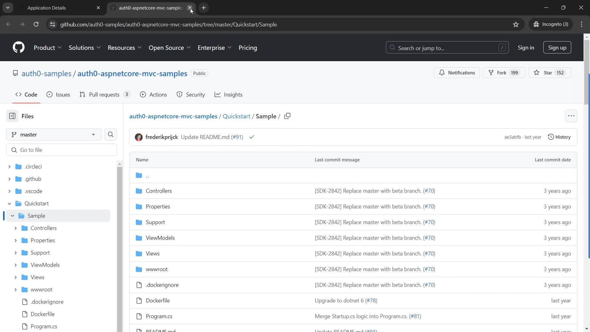 Creating an application screenshot