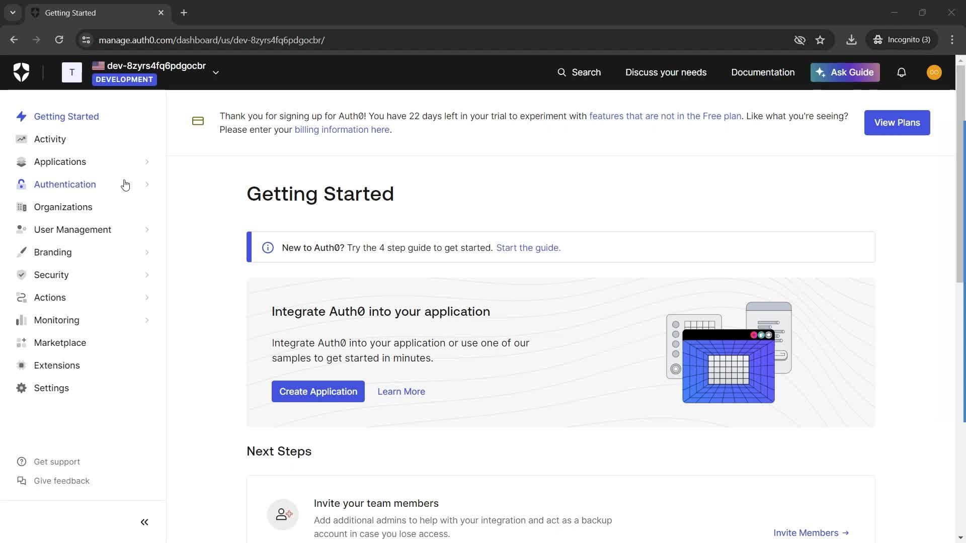 Creating connections screenshot