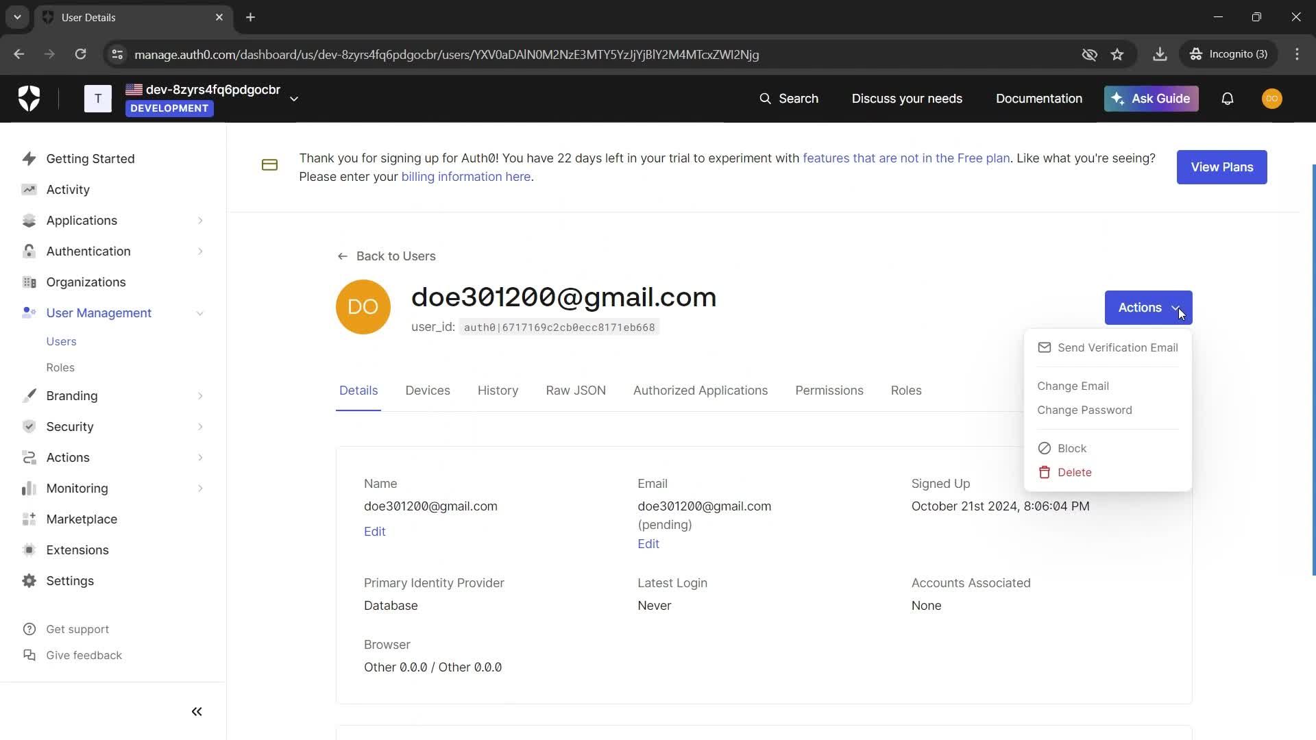 Adding a user screenshot
