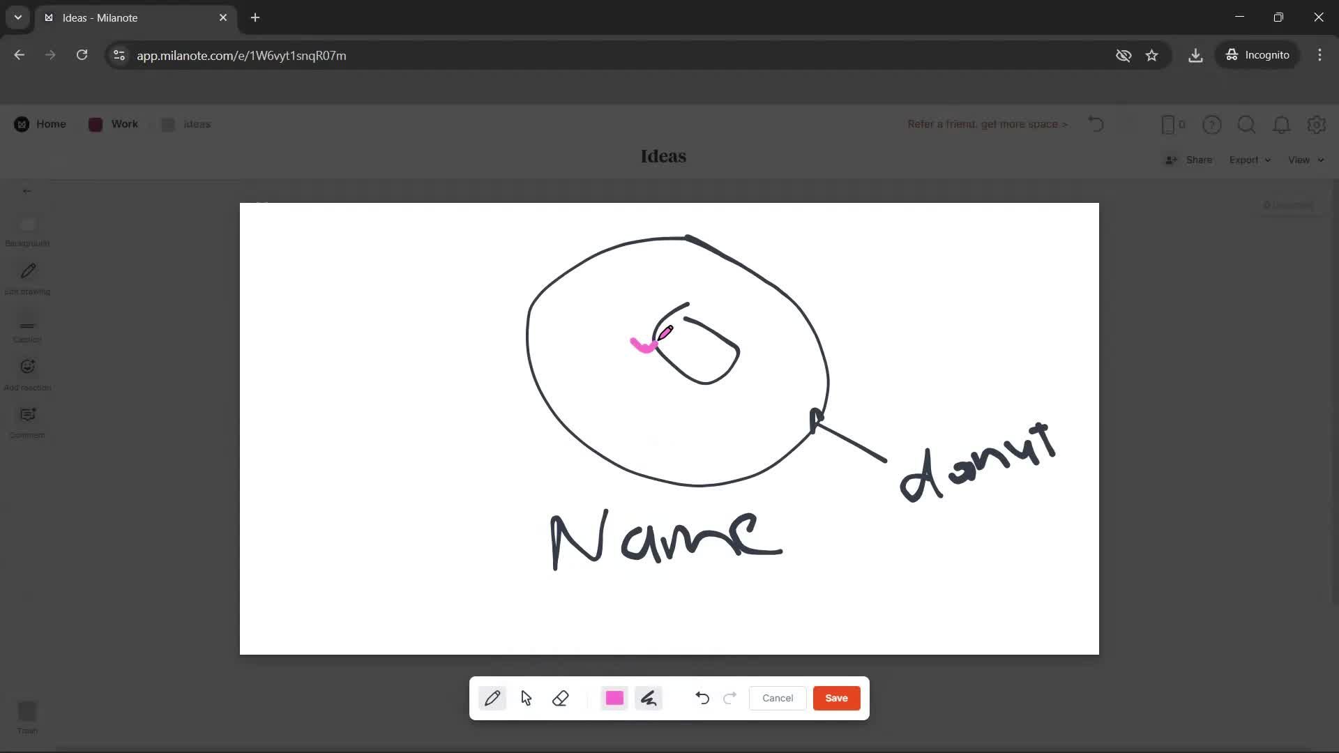 Creating a board screenshot
