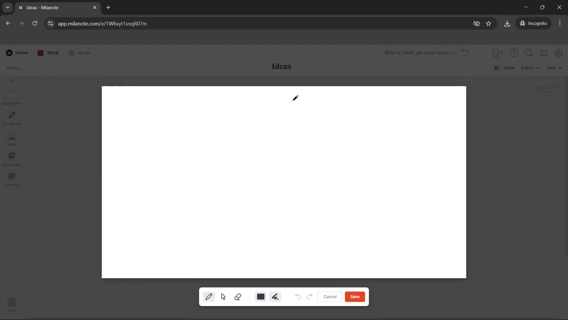 Creating a board screenshot