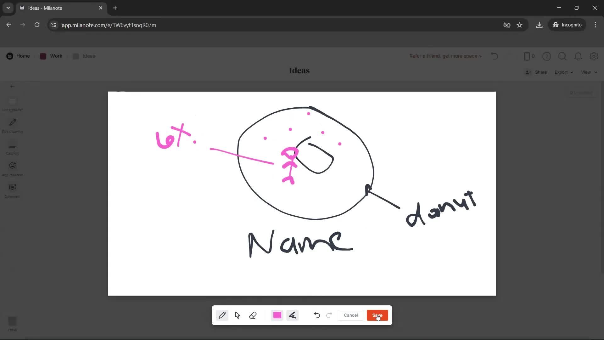 Creating a board screenshot