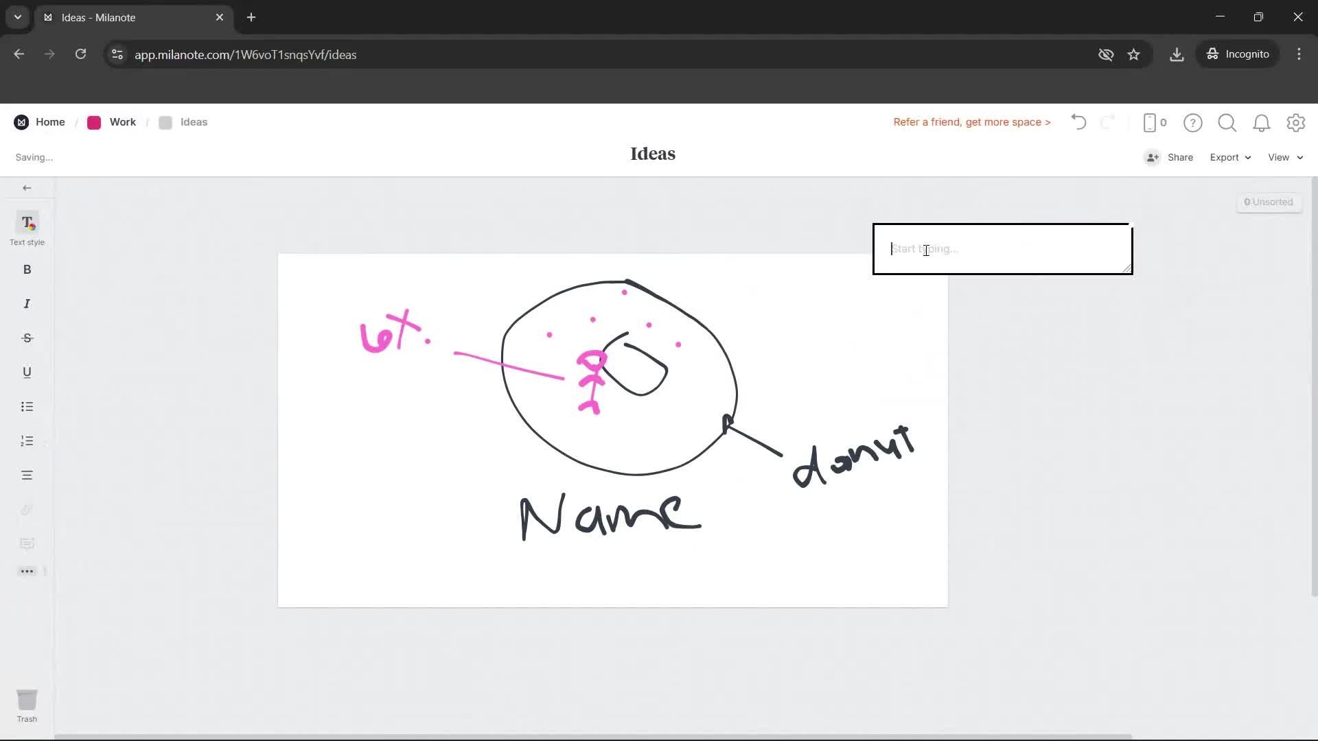 Creating a board screenshot