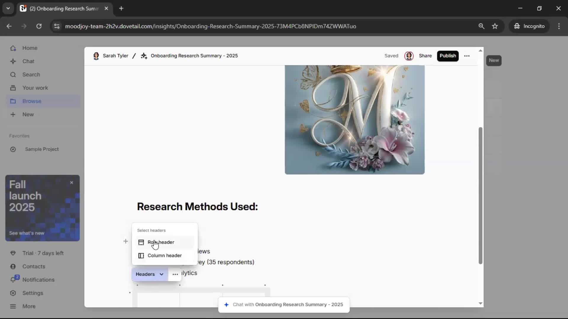 Creating a document screenshot