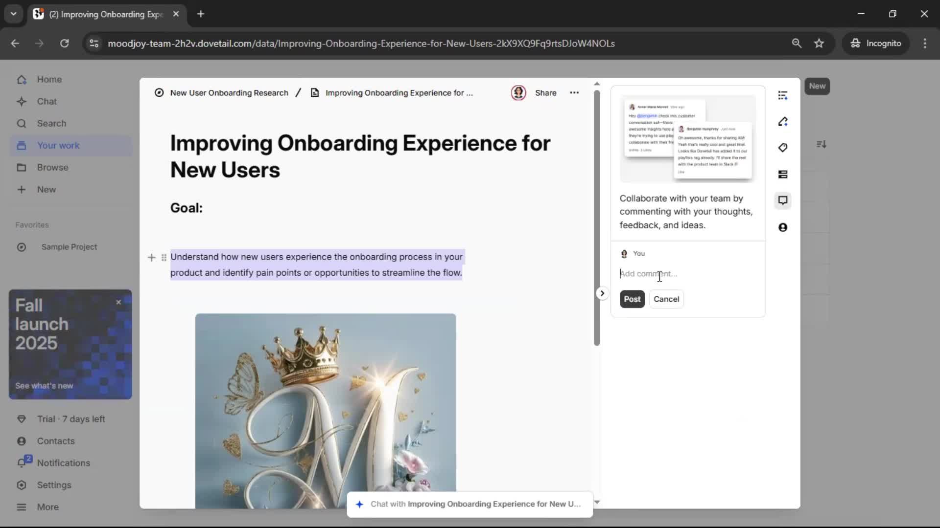 Creating a document screenshot