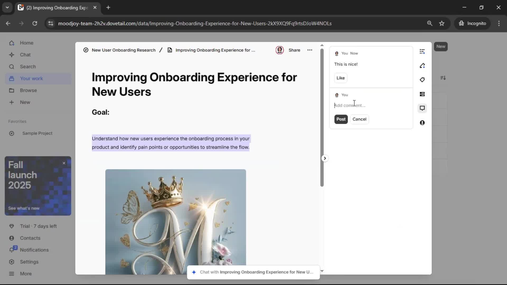 Creating a document screenshot