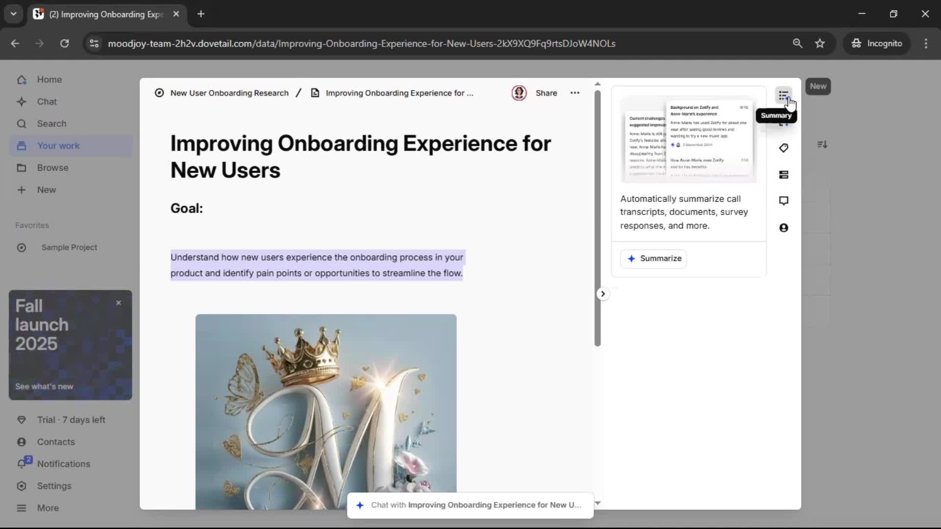 Creating a document screenshot