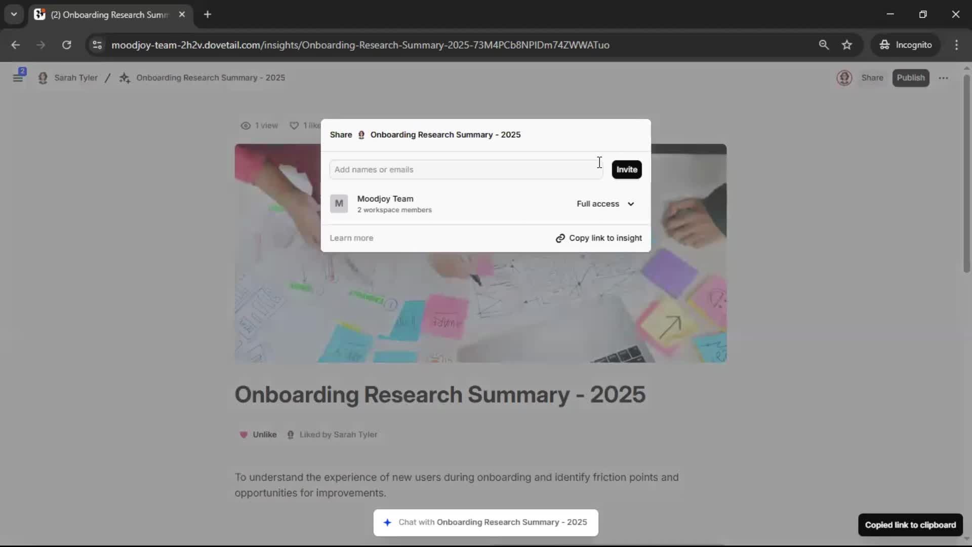 Creating a document screenshot