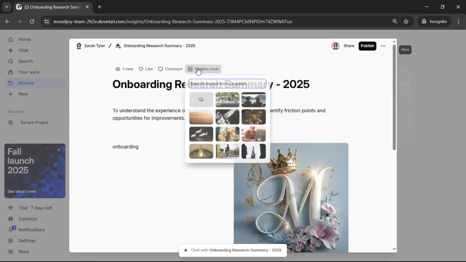 Creating a document screenshot