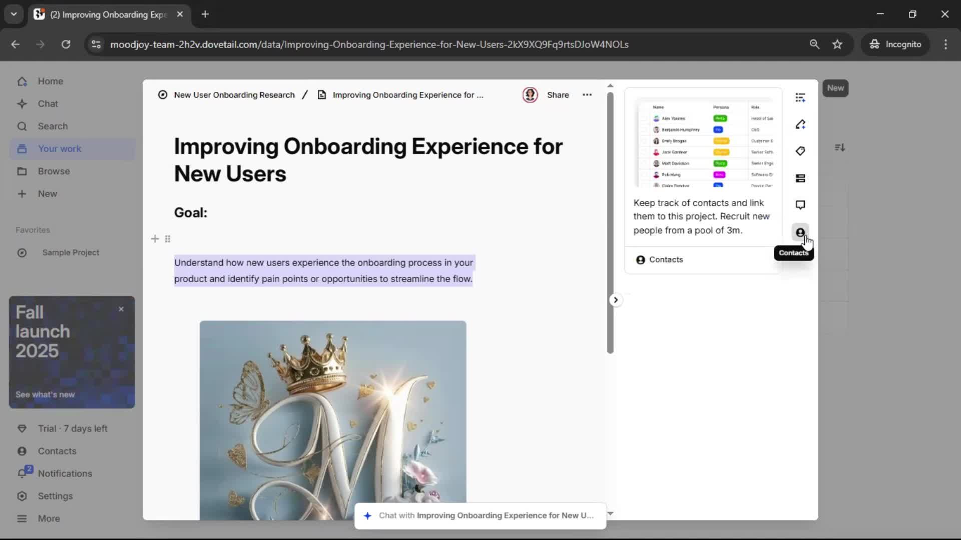 Creating a document screenshot