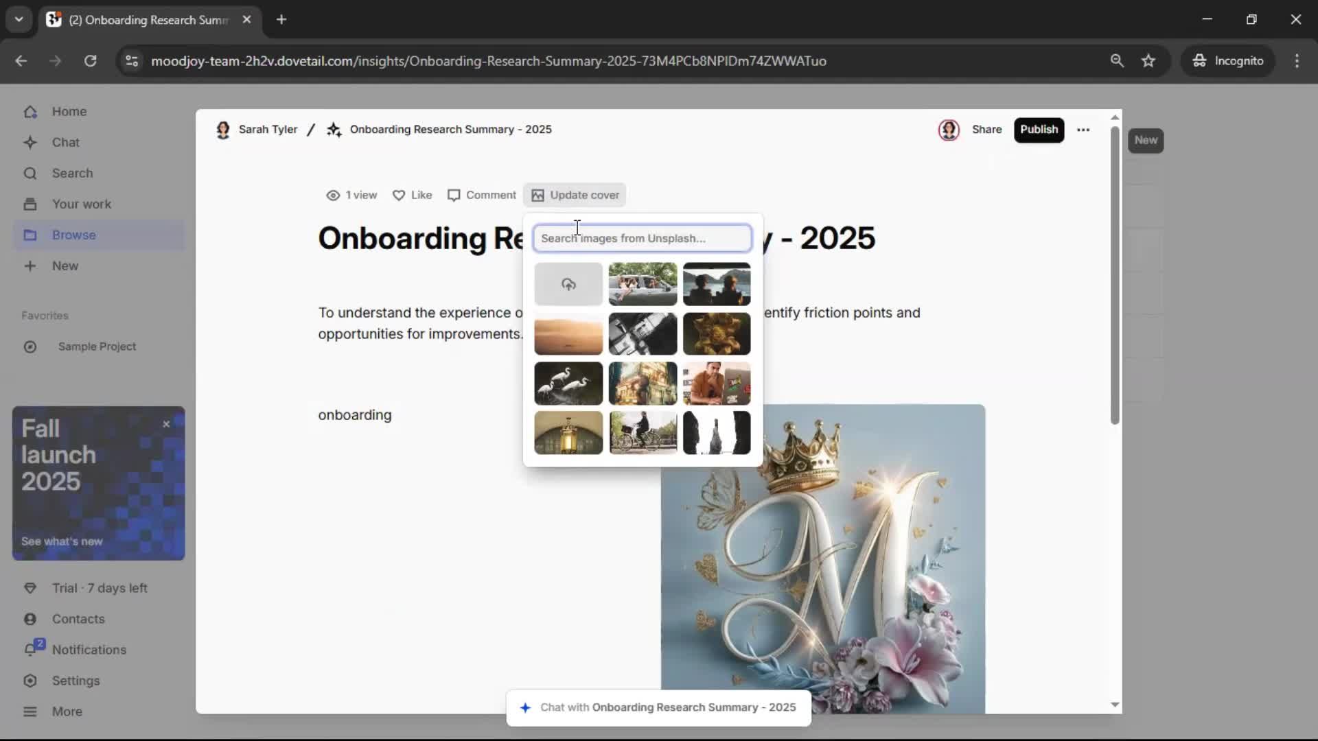 Creating a document screenshot
