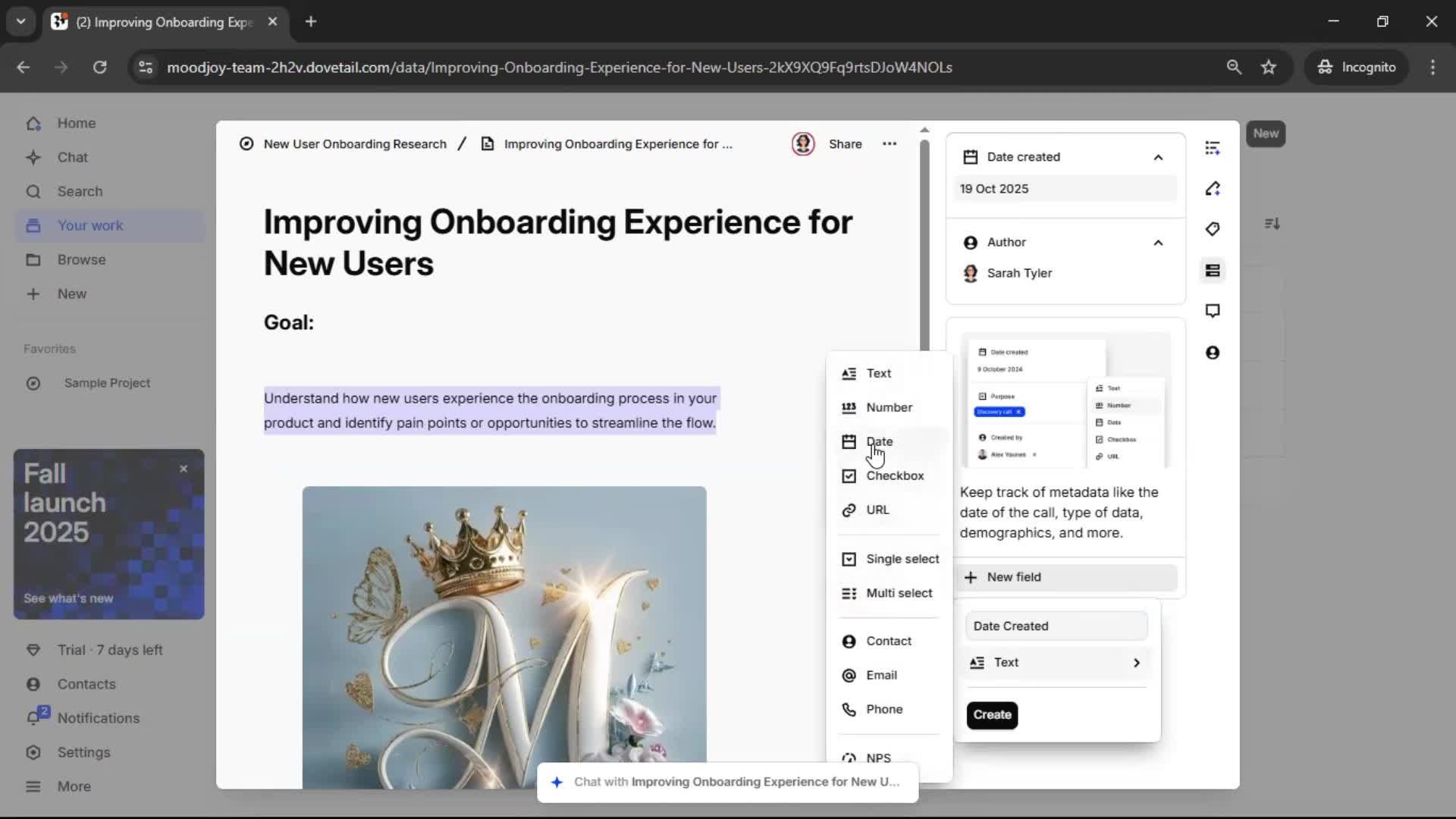 Creating a document screenshot