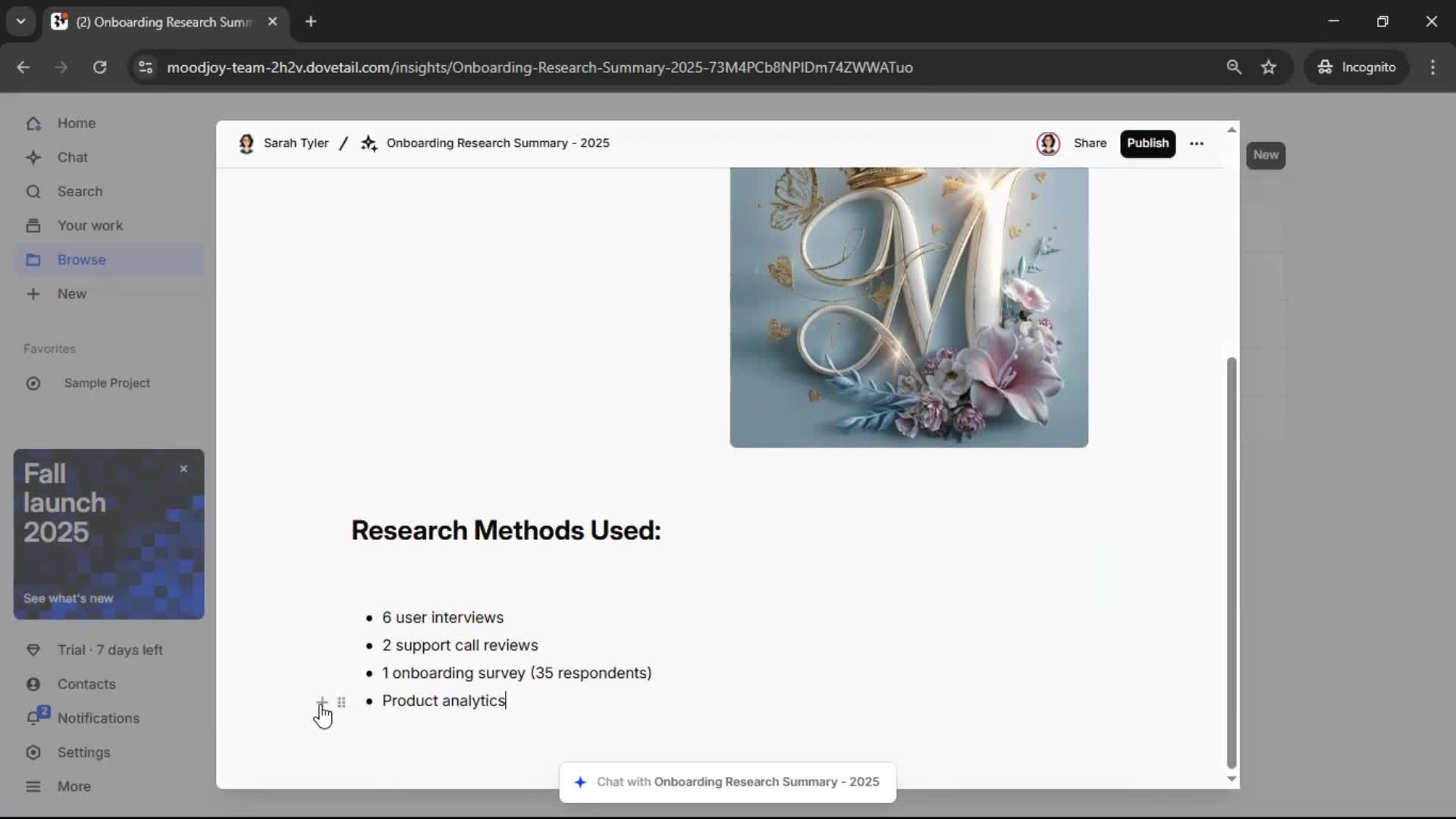 Creating a document screenshot