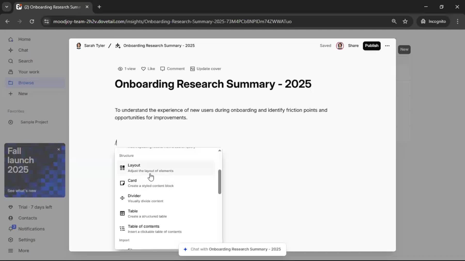 Creating a document screenshot