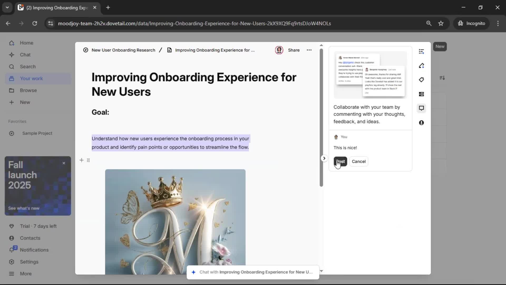 Creating a document screenshot