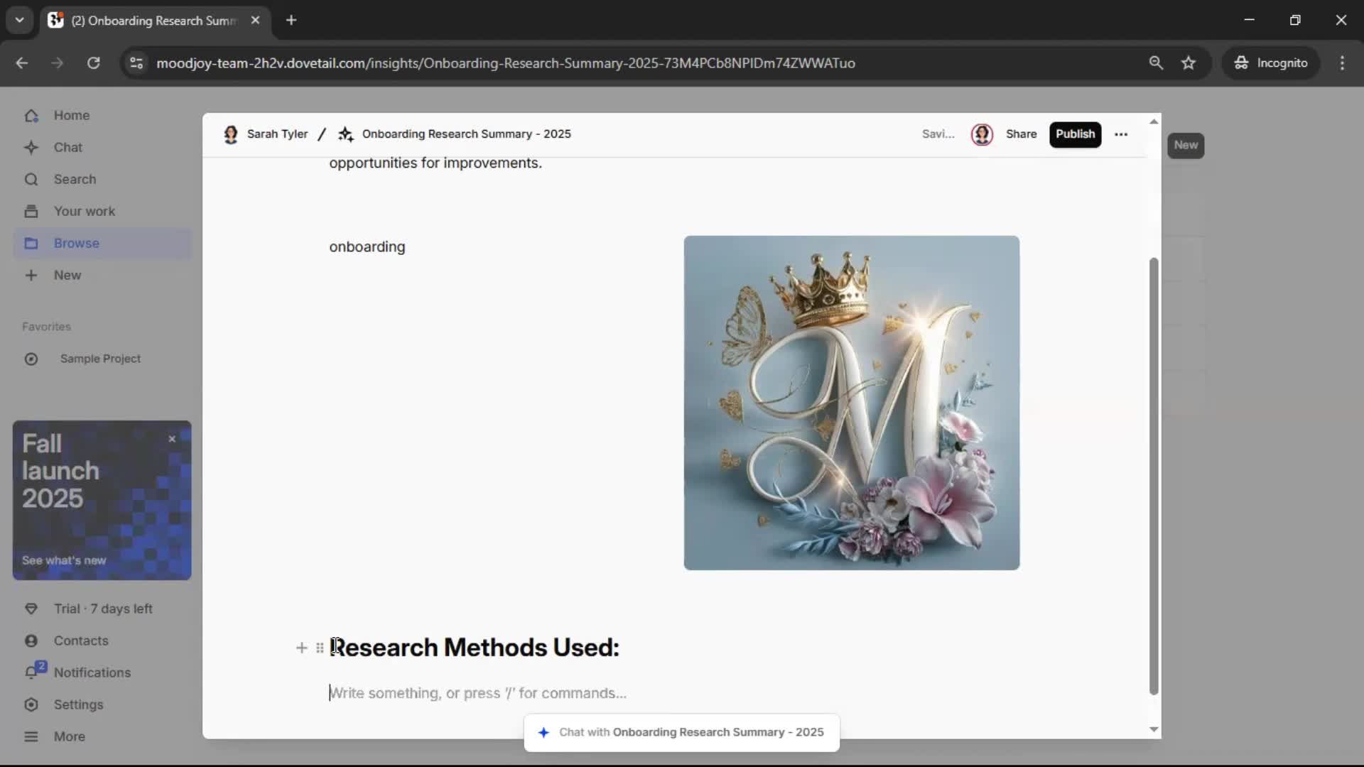 Creating a document screenshot
