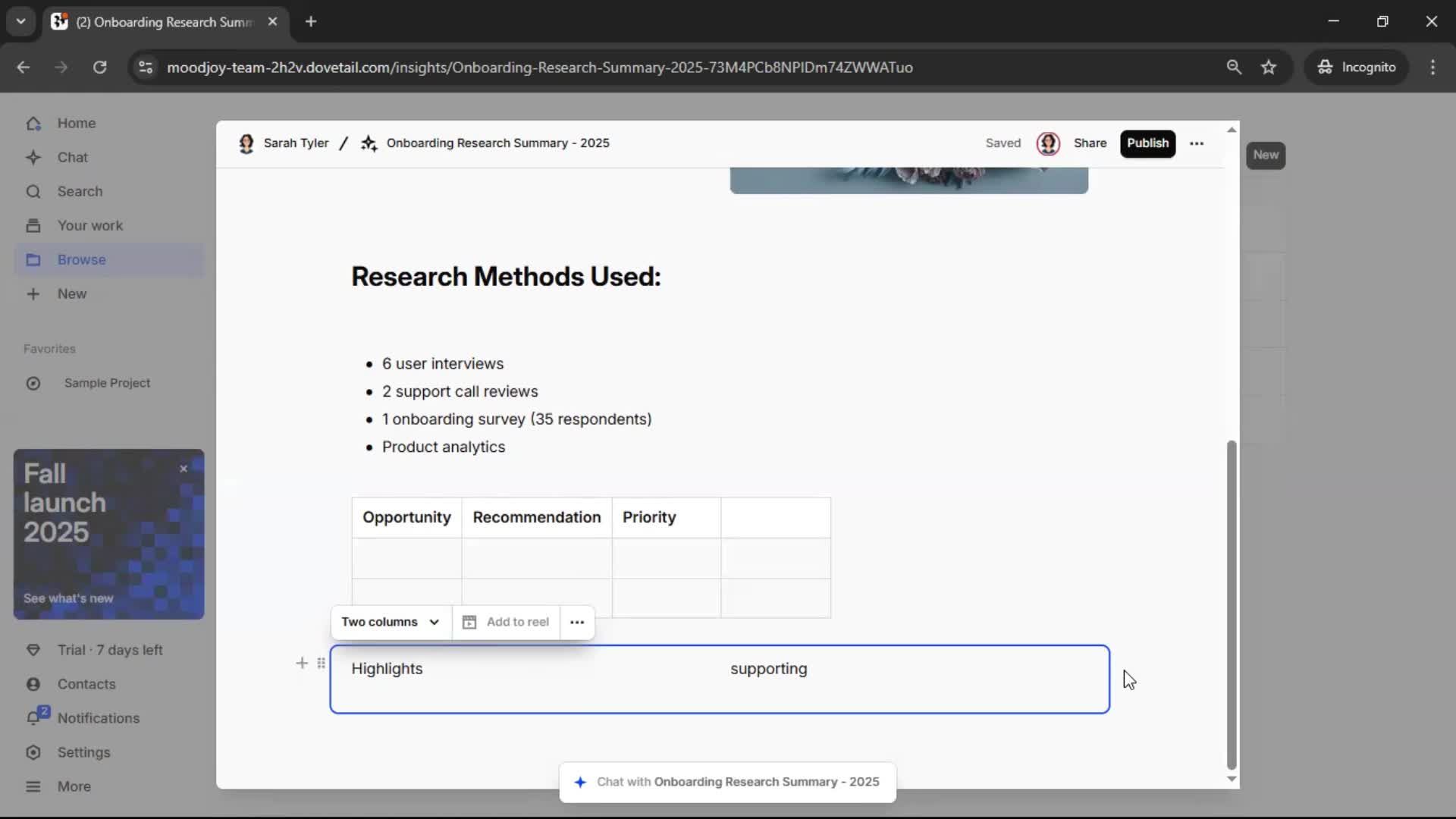 Creating a document screenshot