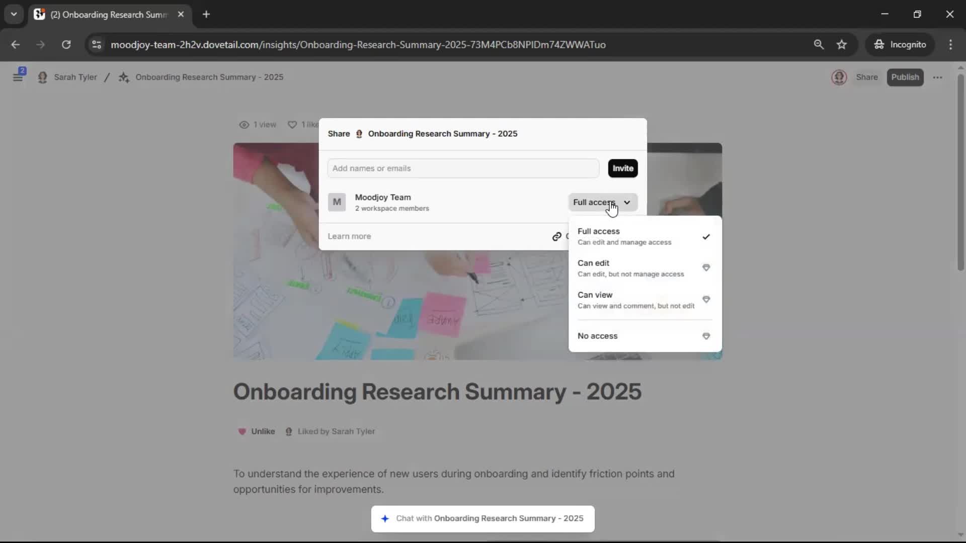 Creating a document screenshot