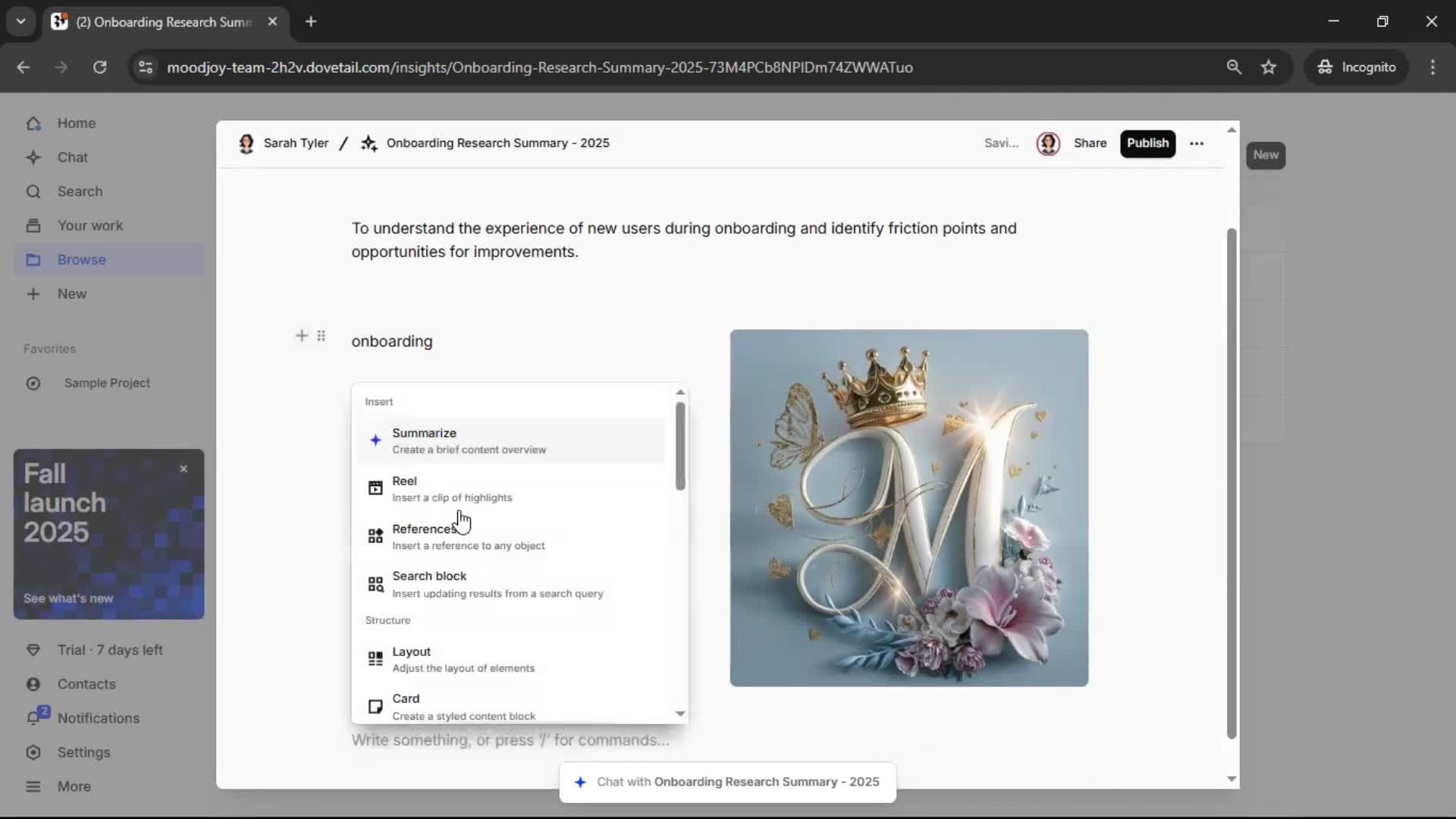 Creating a document screenshot