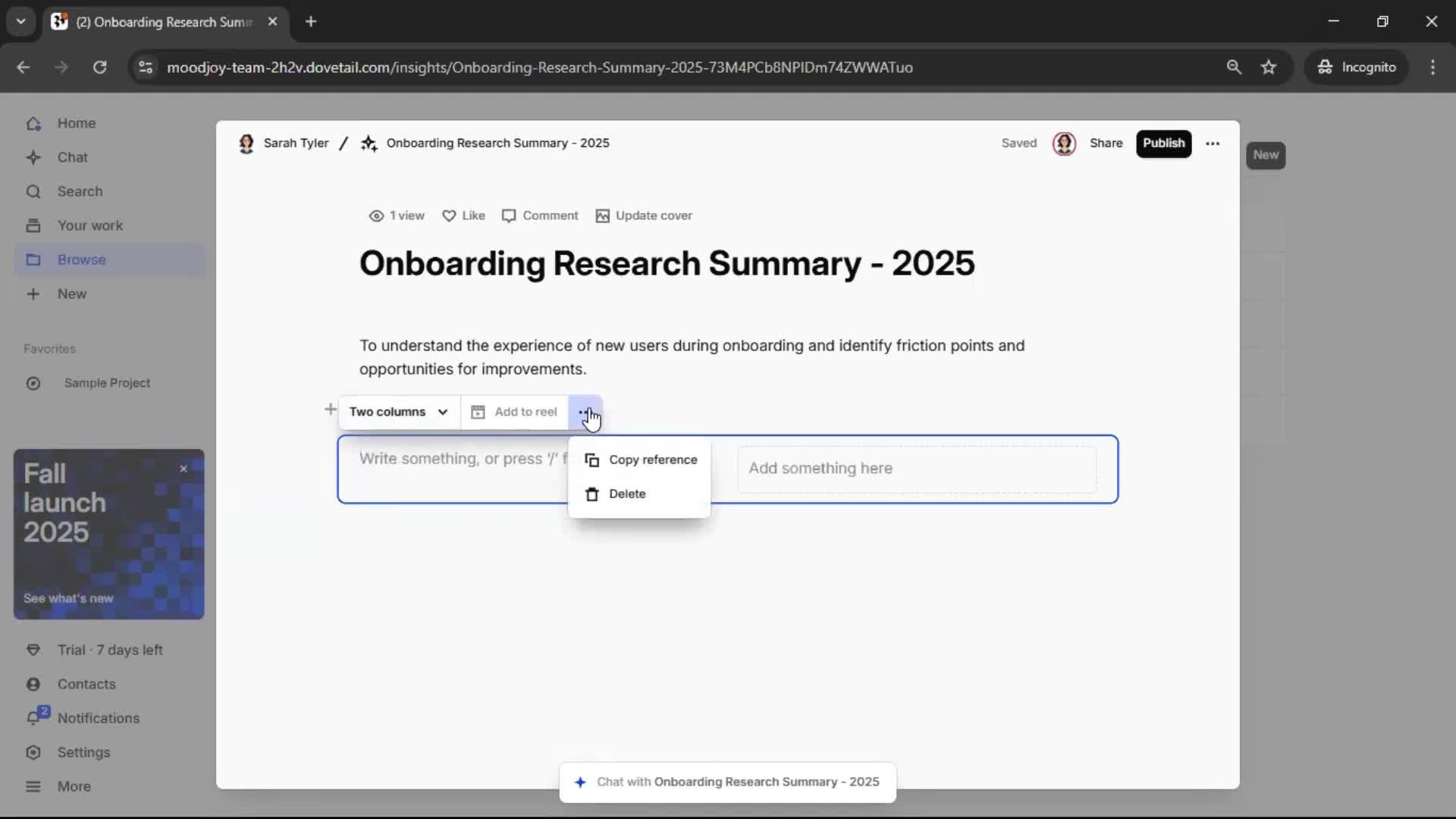Creating a document screenshot