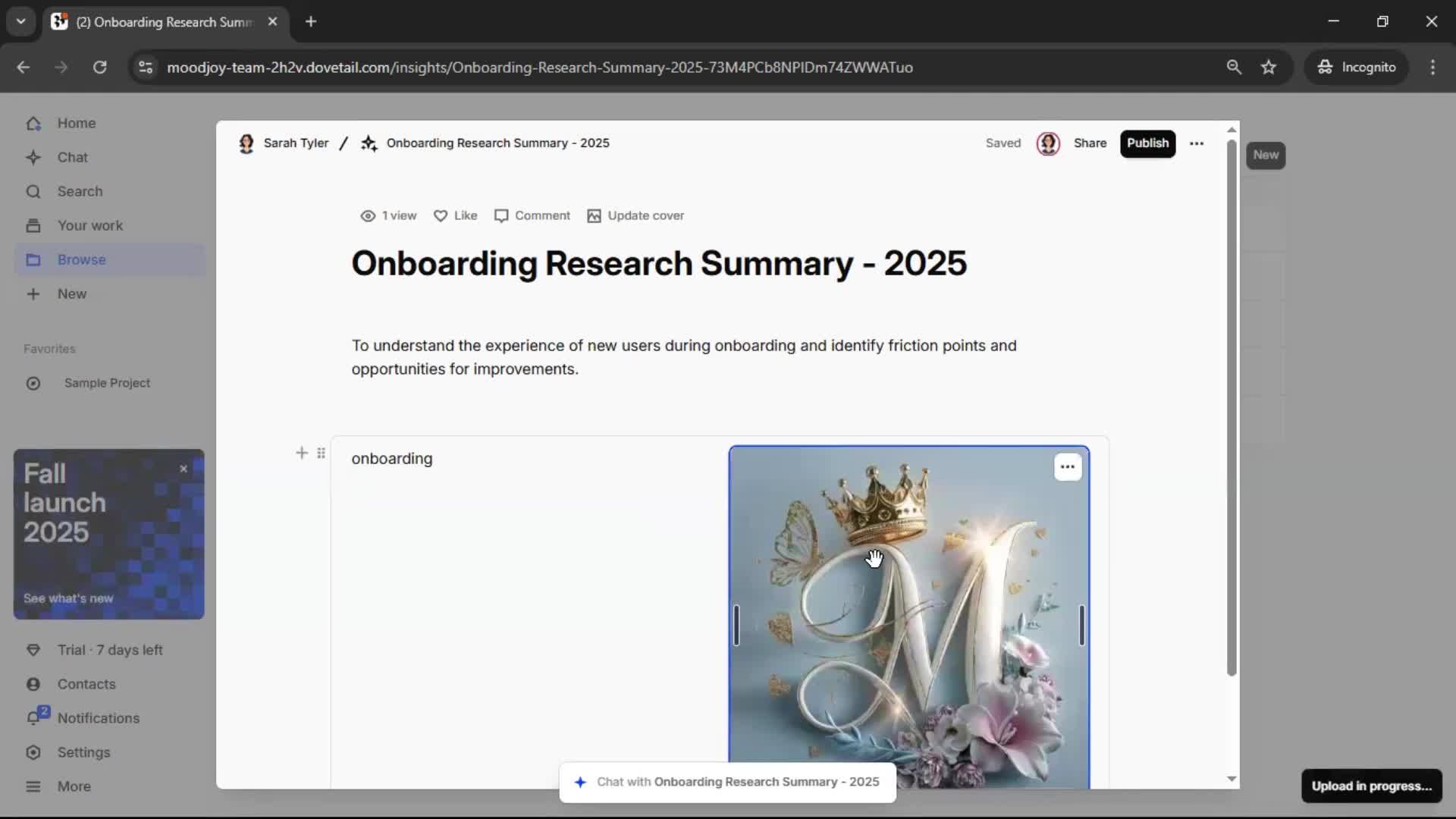 Creating a document screenshot
