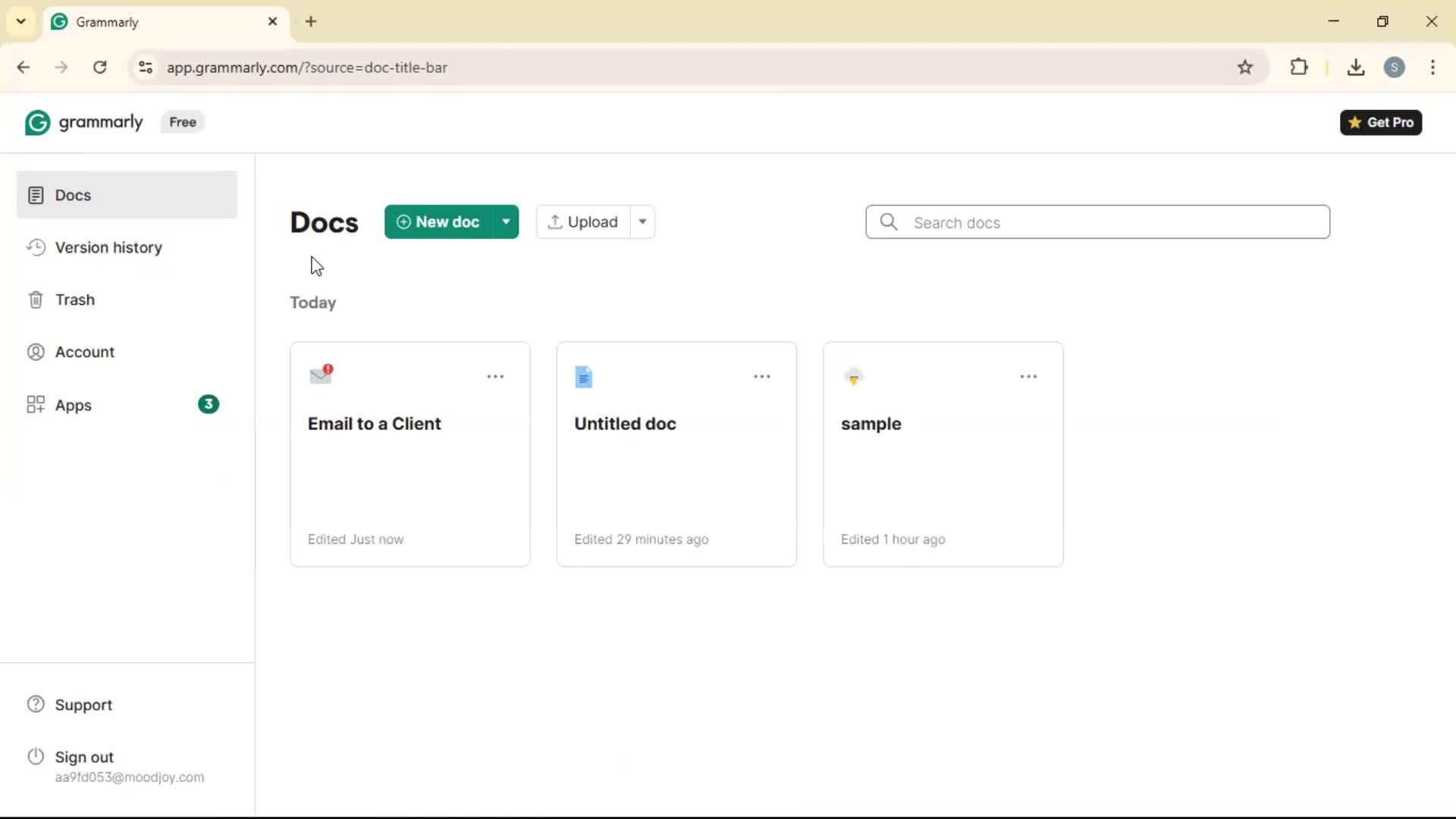Creating a document screenshot