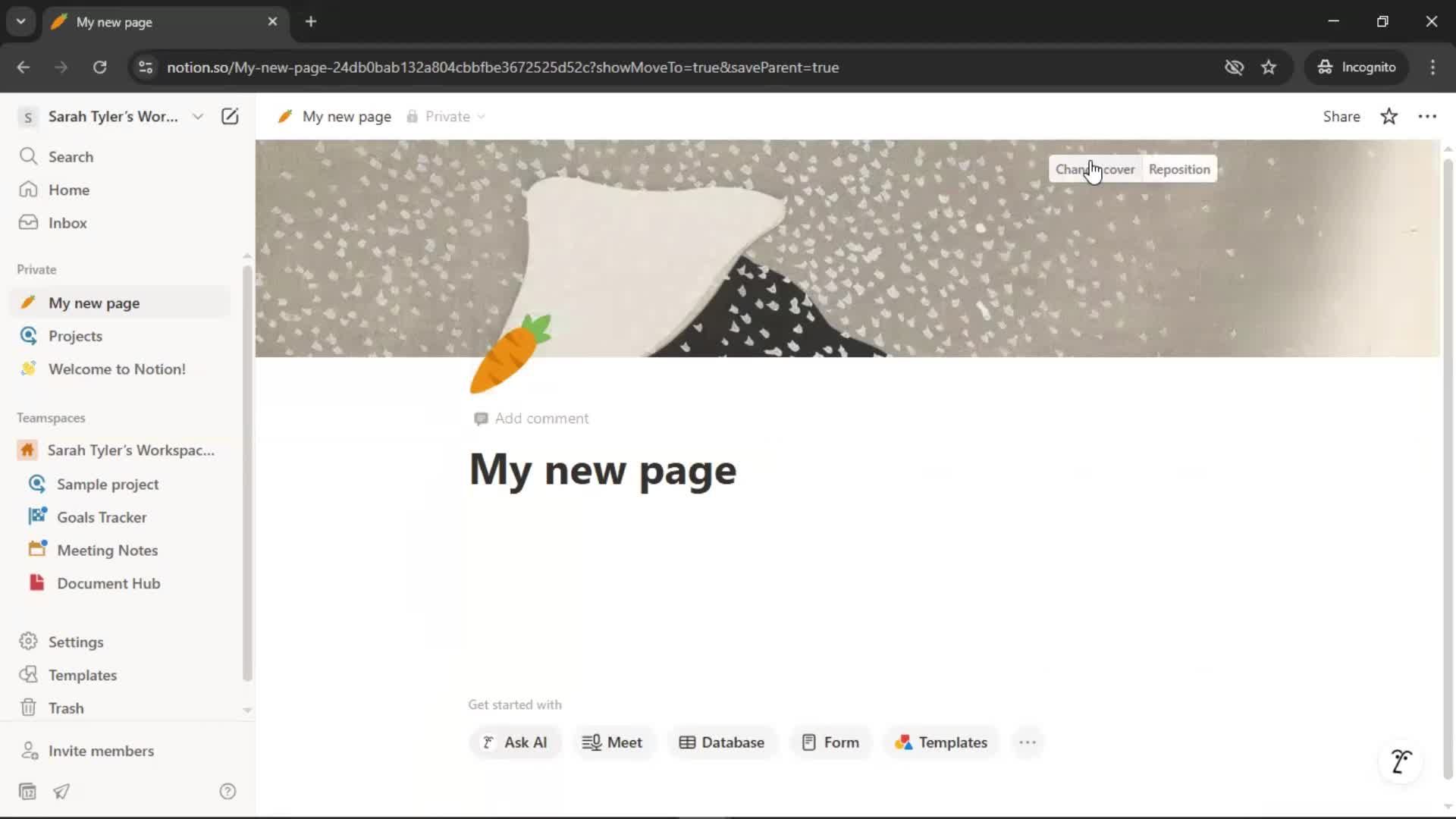 Creating a document screenshot