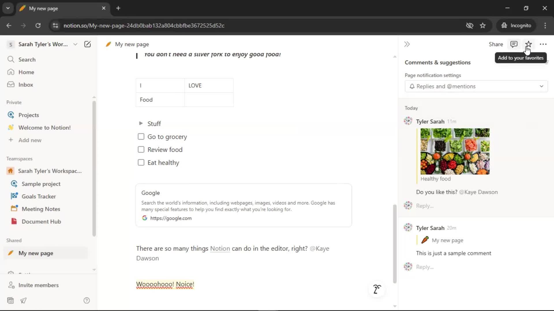 Creating a document screenshot