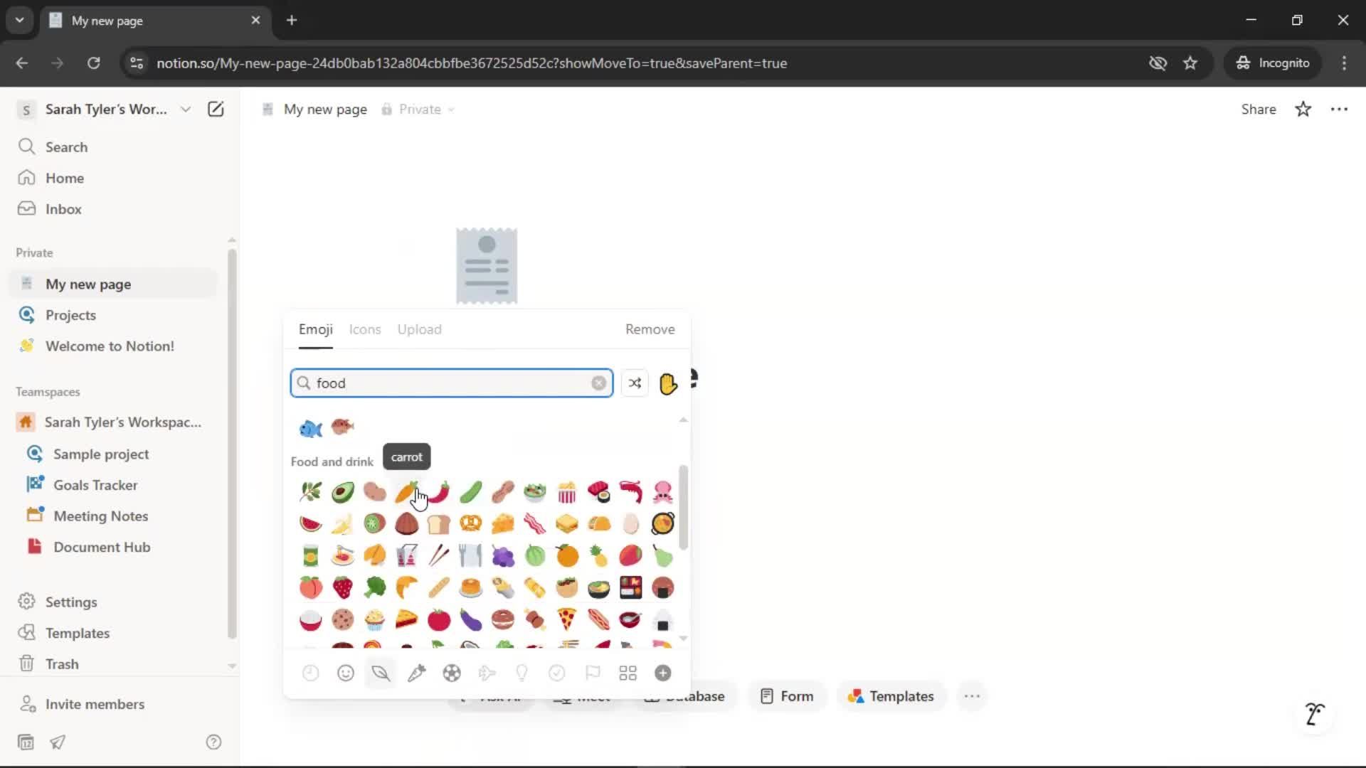 Creating a document screenshot