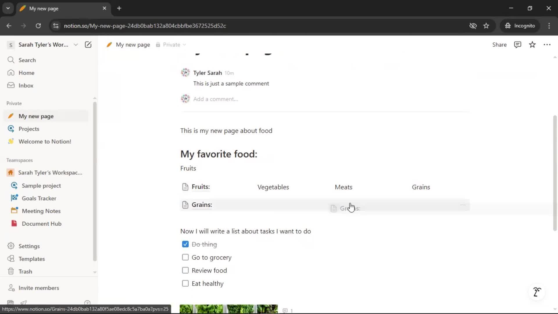 Creating a document screenshot