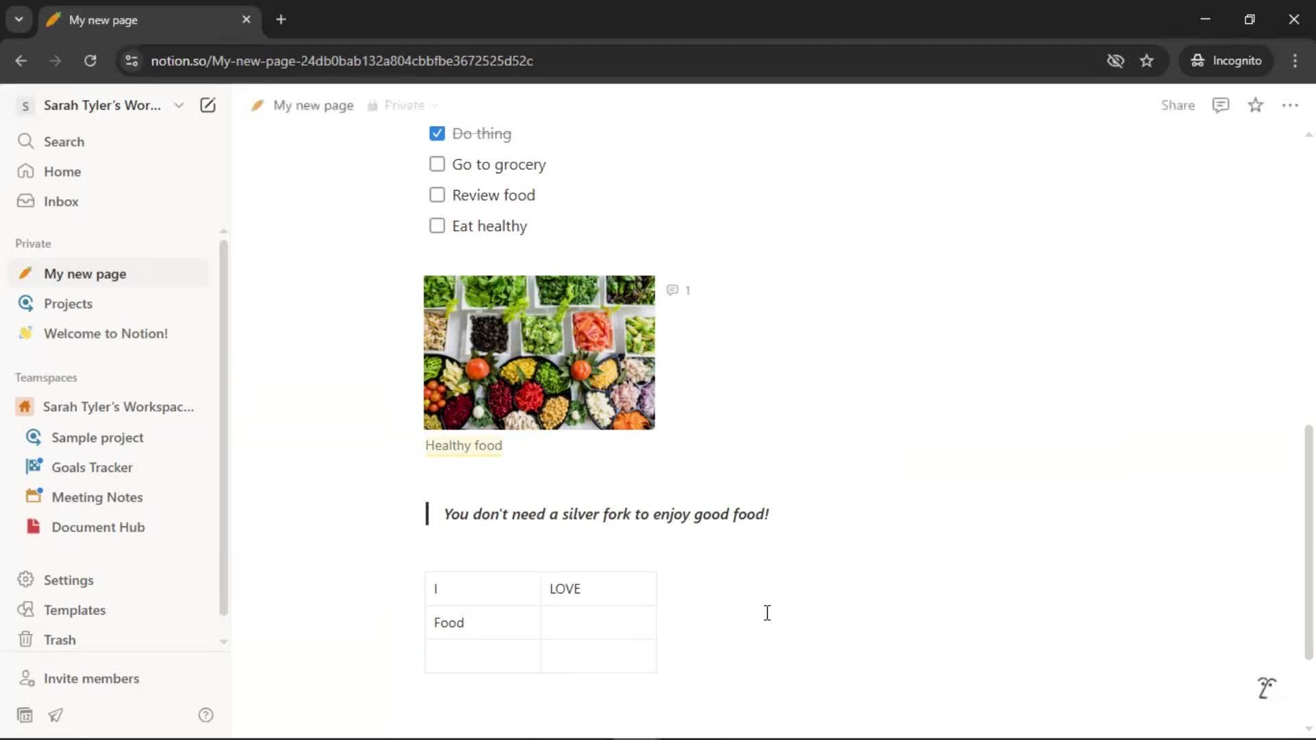 Creating a document screenshot